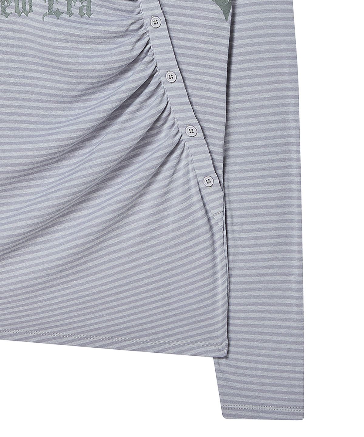 프렌다(PRENDA) HERALD GRAPHIC HOODED LONG SLEEVE LAVENDER
