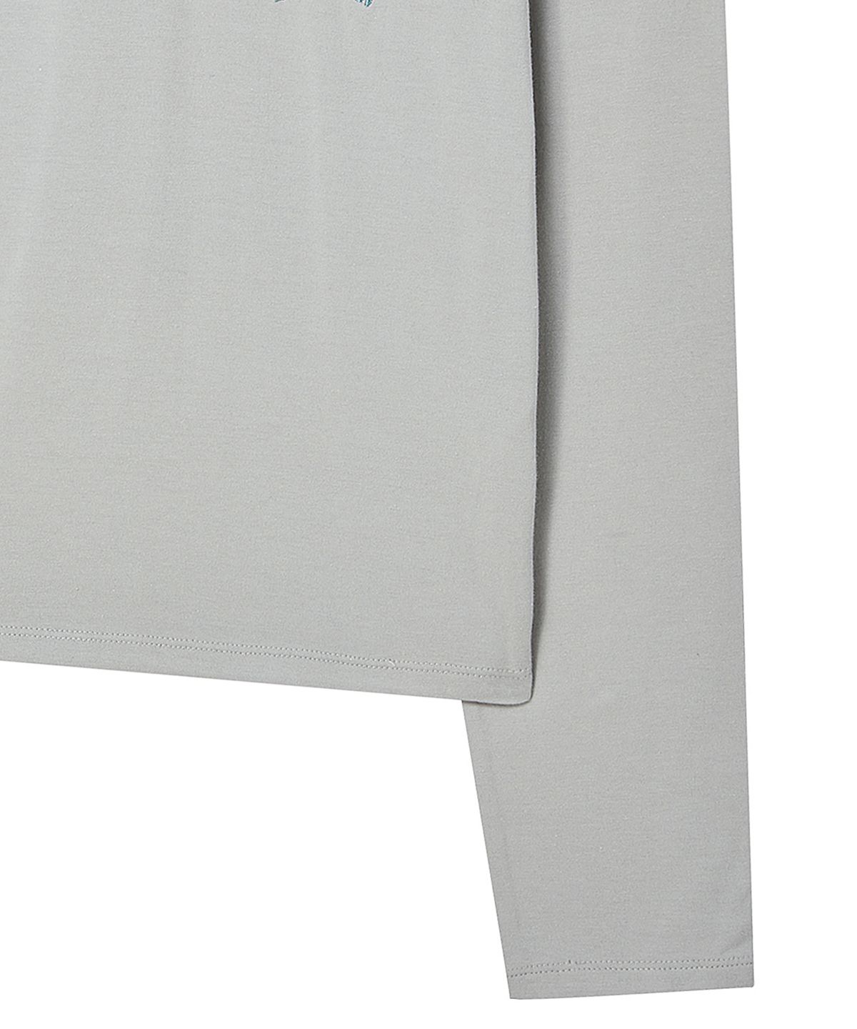 프렌다(PRENDA) NOT YOUR ANGEL POLO LONG SLEEVE GRAY