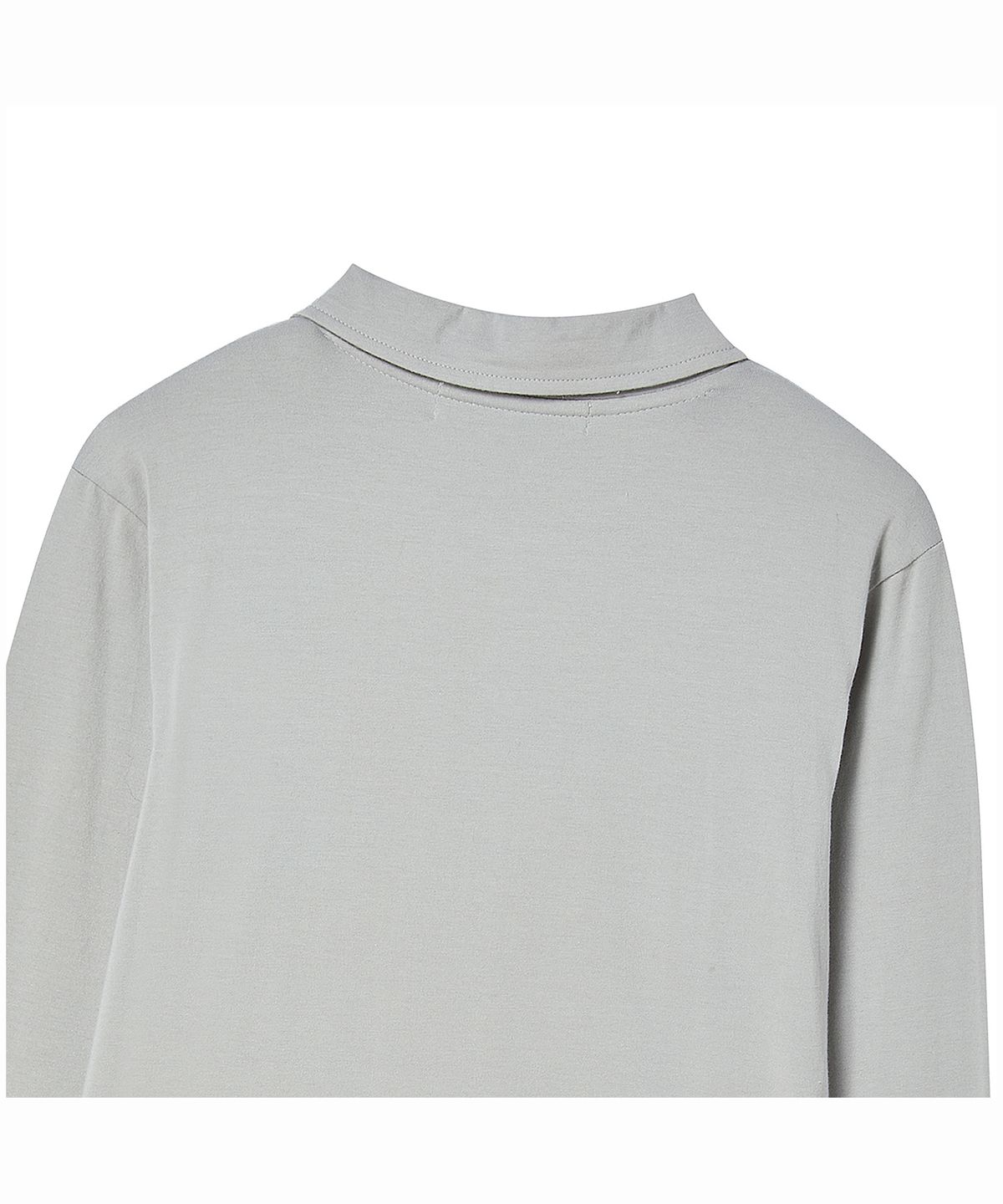 프렌다(PRENDA) NOT YOUR ANGEL POLO LONG SLEEVE GRAY
