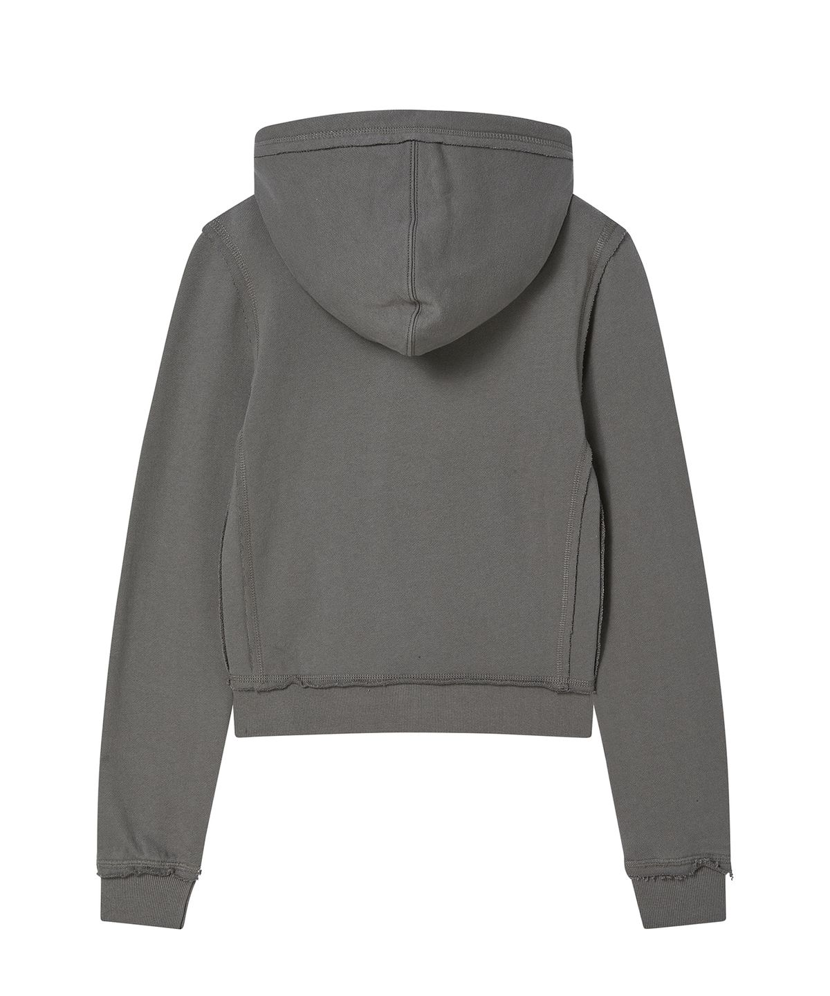 프렌다(PRENDA) NUMBER 9 HOOD ZIP UP CHARCOAL