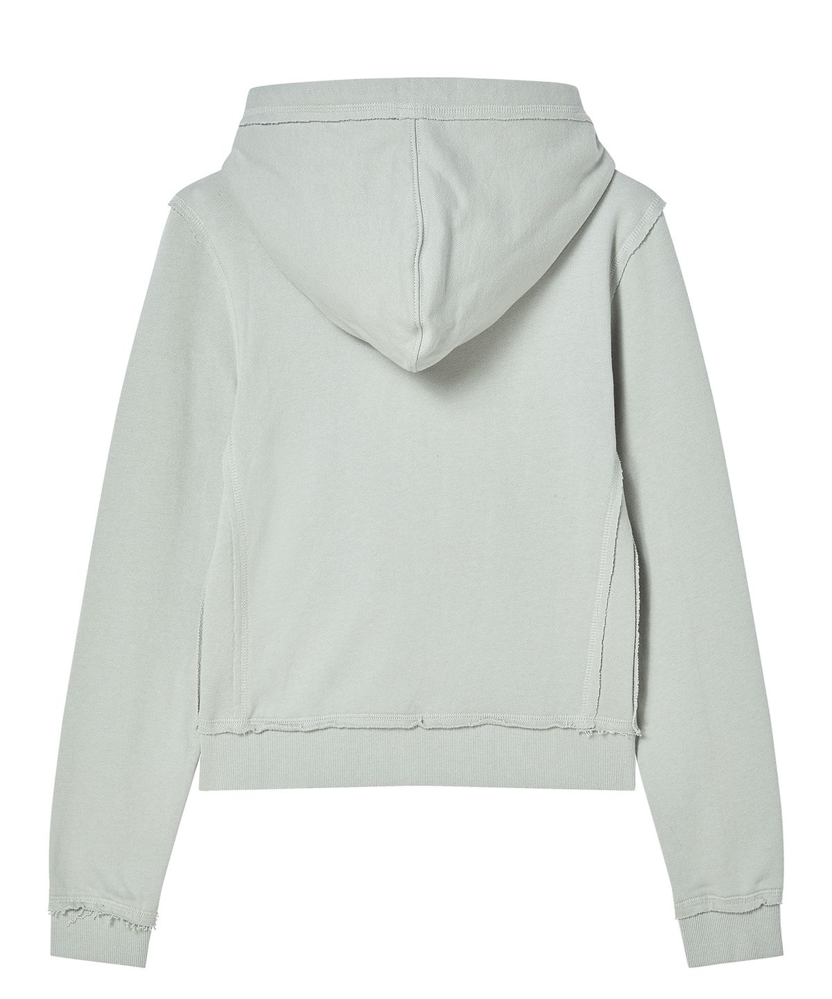 프렌다(PRENDA) ARCHIVE LETTERING HOOD ZIP UP GRAY