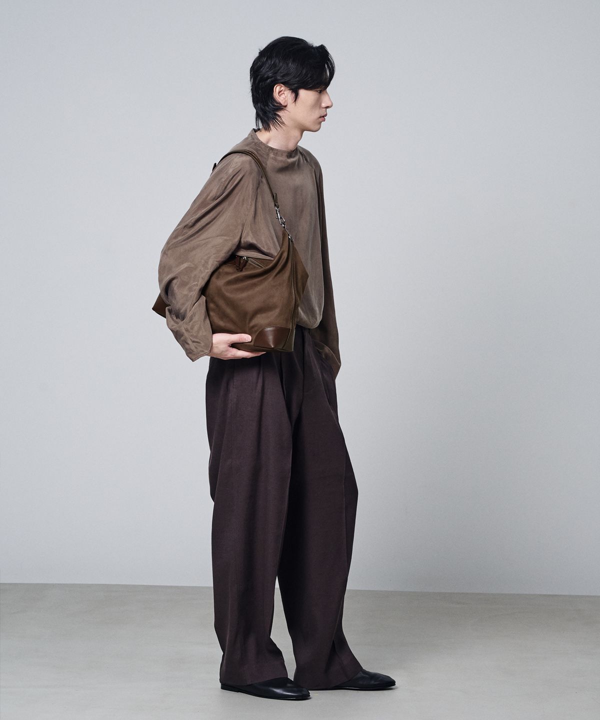 세러데이일레븐(SATURDAY ELEVEN) NO.57 베라자노 숄더백_에스프레소