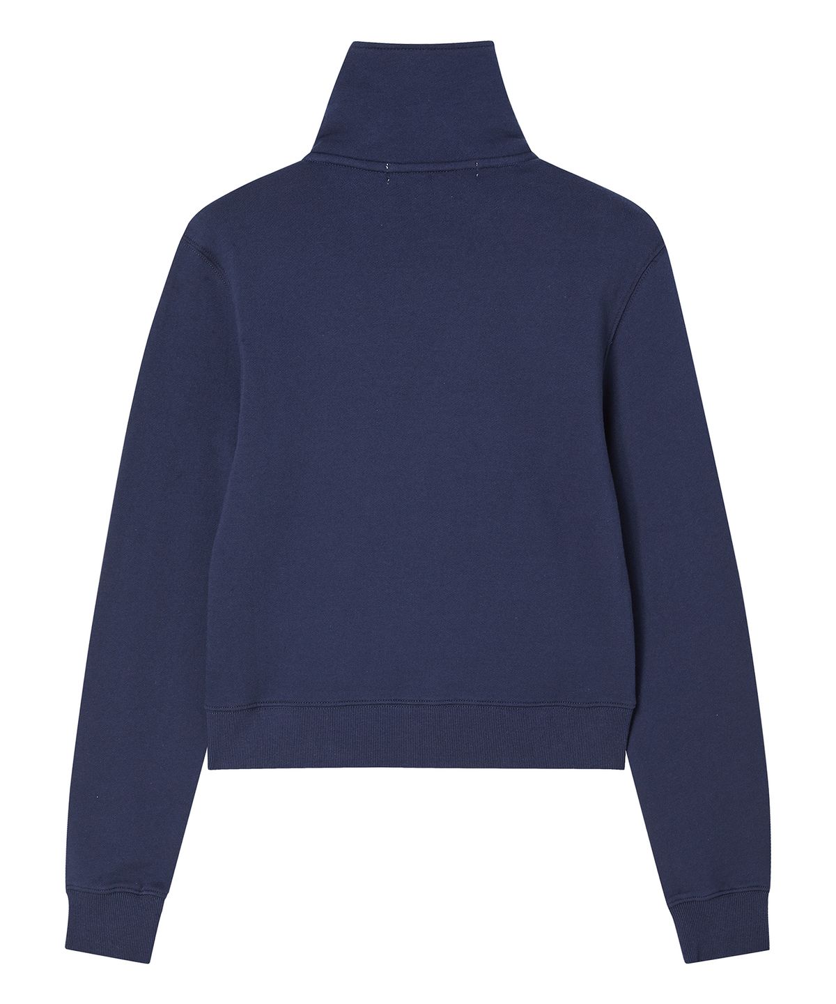 프렌다(PRENDA) VINTAGE FLAG ASYM ZIP UP NAVY