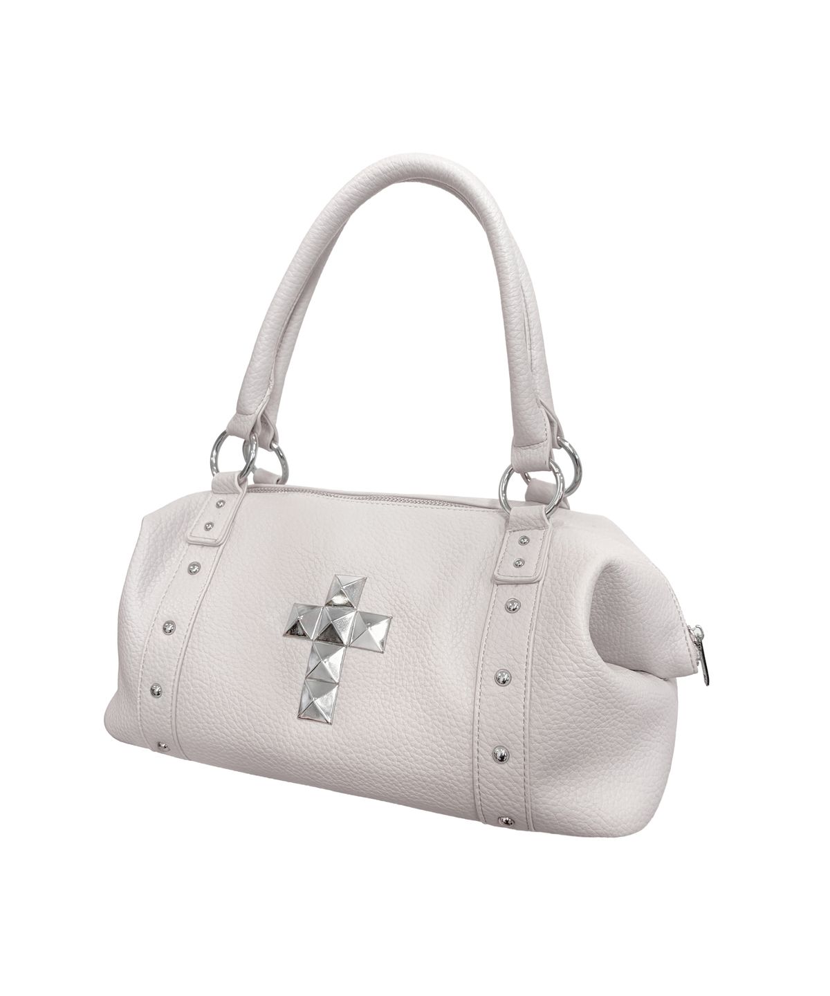파시온(PASION) 세인트 스퀘어 스터디 백_라이트 그레이 Saint Square Study Bag_Light Gray