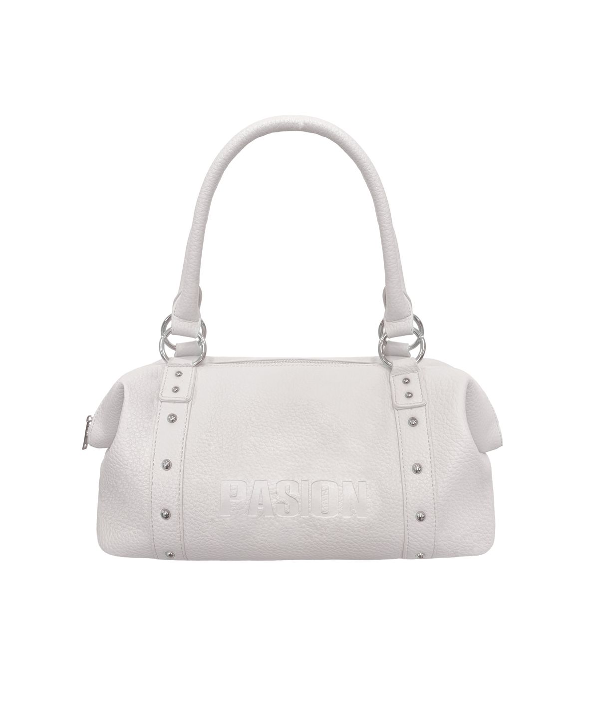 파시온(PASION) 세인트 스퀘어 스터디 백_라이트 그레이 Saint Square Study Bag_Light Gray