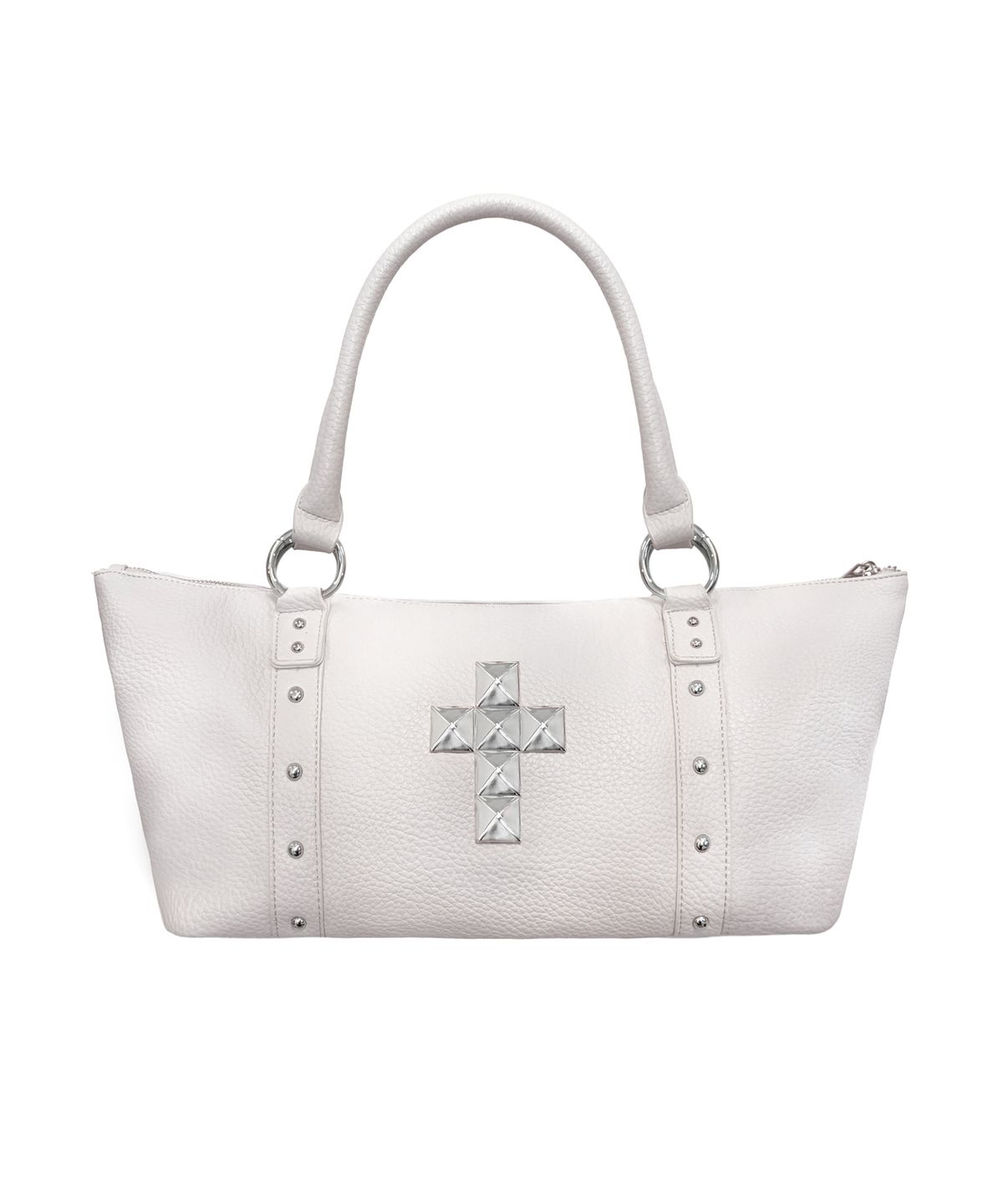 파시온(PASION) 세인트 스퀘어 스터디 백_라이트 그레이 Saint Square Study Bag_Light Gray