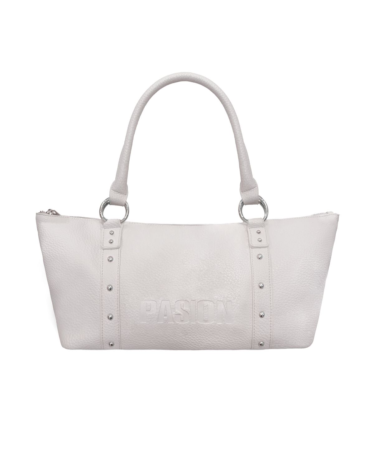 파시온(PASION) 세인트 스퀘어 스터디 백_라이트 그레이 Saint Square Study Bag_Light Gray