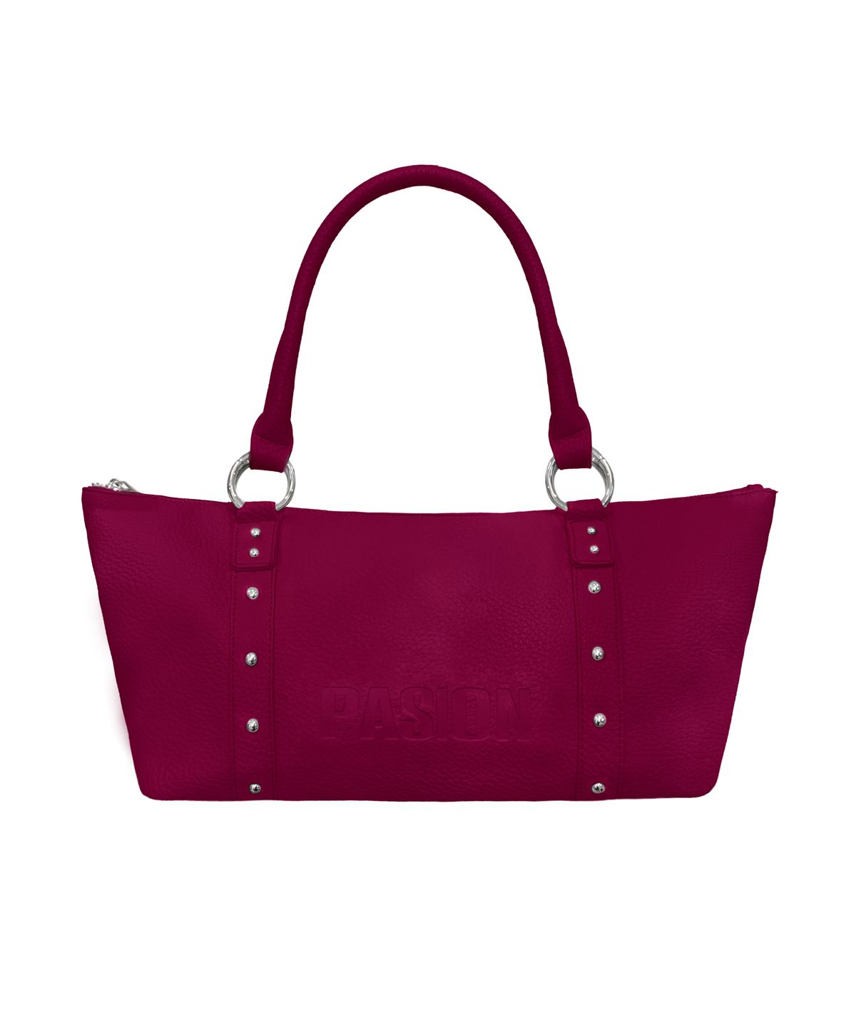 파시온(PASION) 세인트 스퀘어 스터디 백_딥 핑크 Saint Square Study Bag_Deep Pink