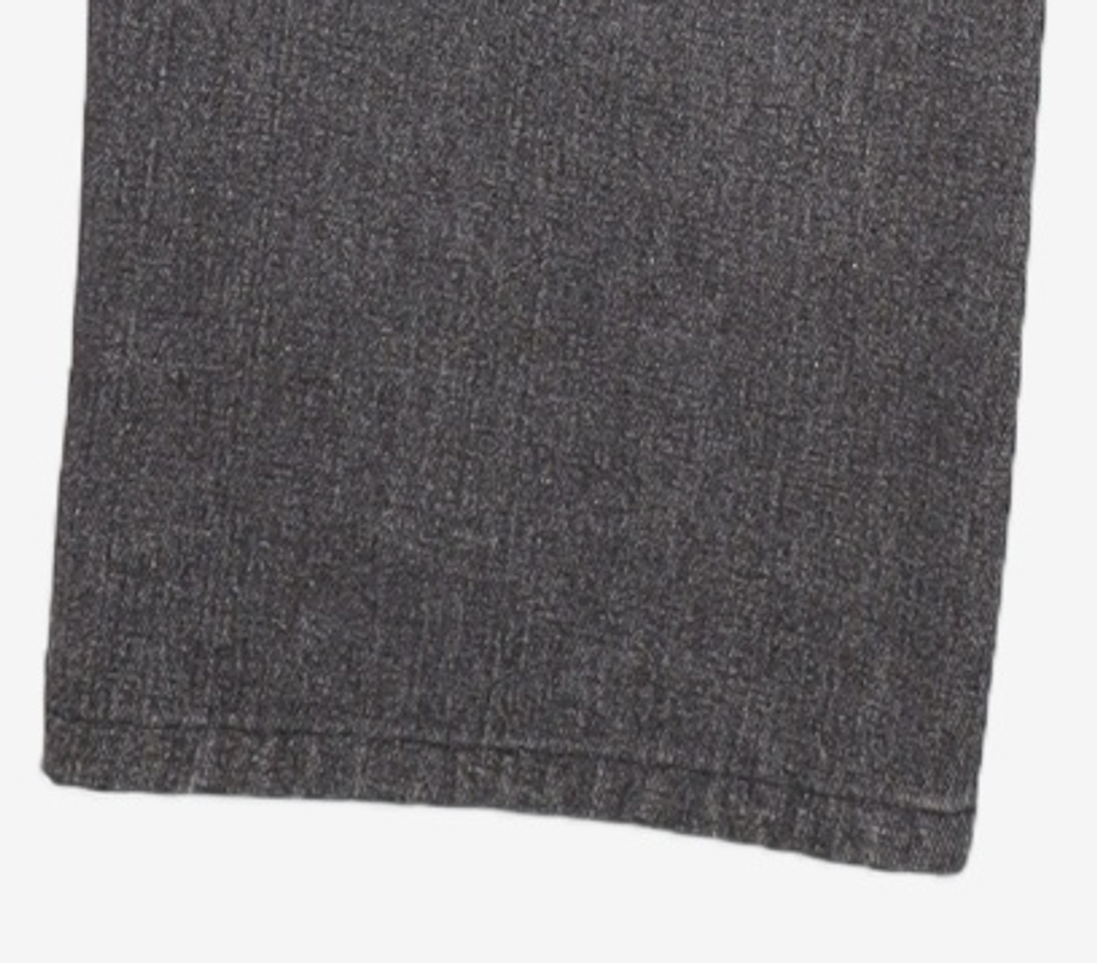 노매뉴얼(NOMANUAL) SOFT FLARE DENIM PANTS - WASHED BLACK XL