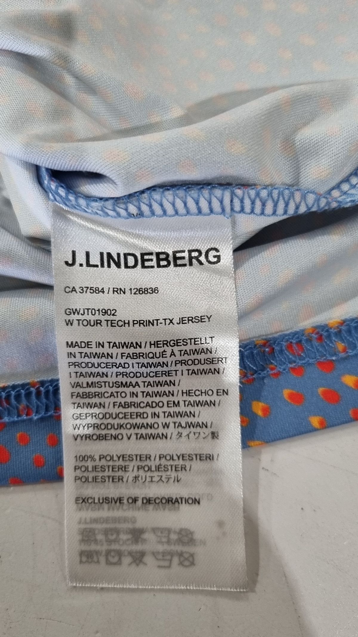 제이린드버그(J.LINDEBERG) 피케/카라 티셔츠 S