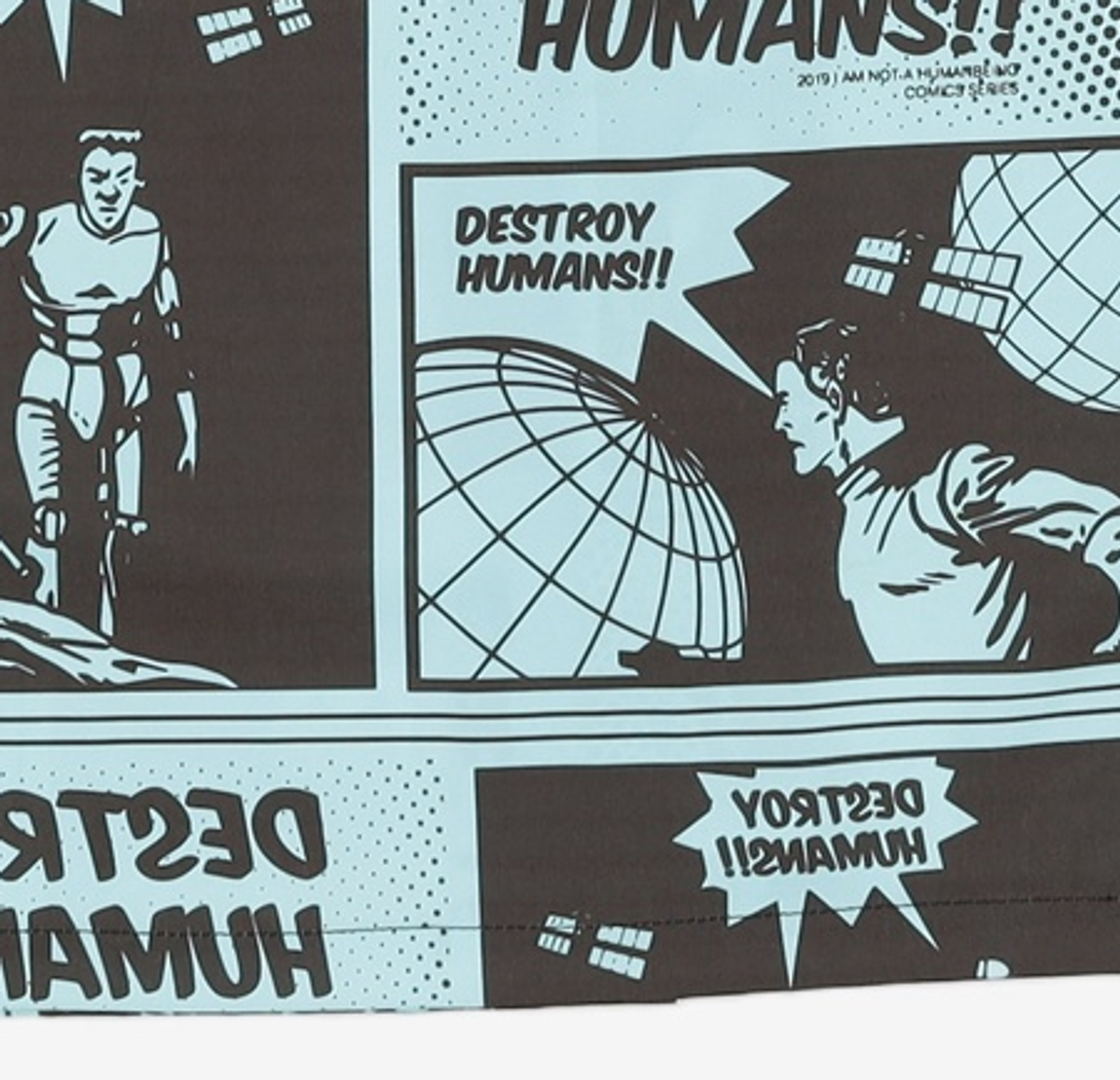 아임낫어휴먼비잉(I AM NOT A HUMAN BEING) 캐주얼 셔츠 L