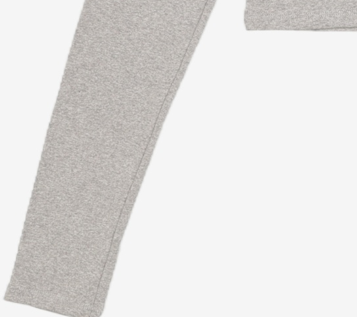유희(YOUHEE) YOUHEE LETTERING LONG SLEEVE MELNANGE GREY FREE