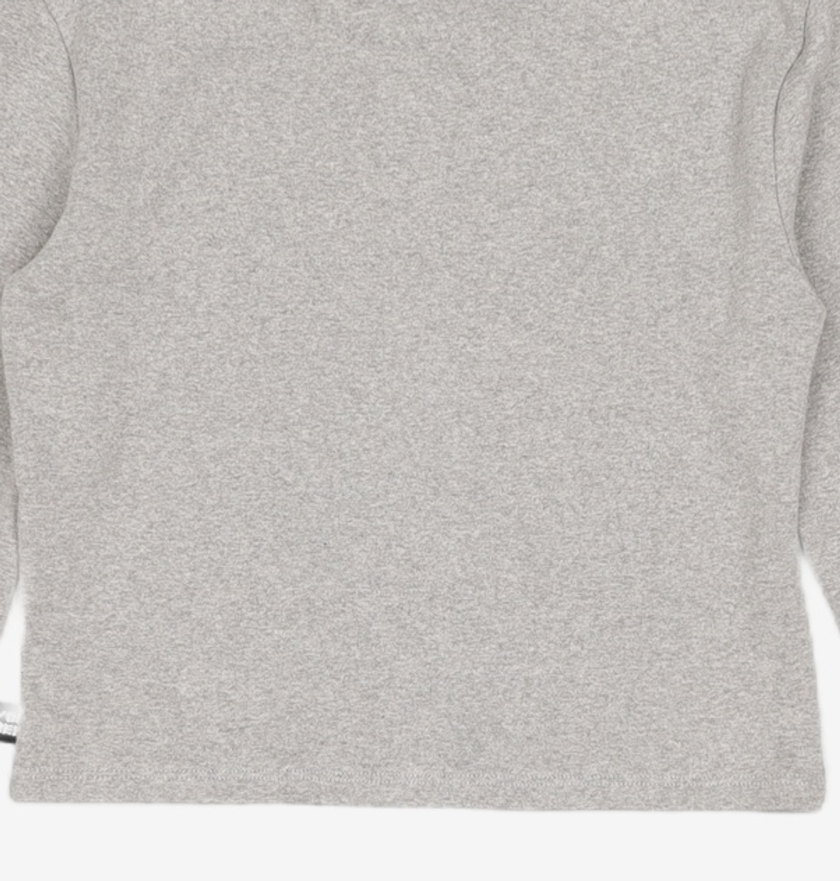 유희(YOUHEE) YOUHEE LETTERING LONG SLEEVE MELNANGE GREY FREE