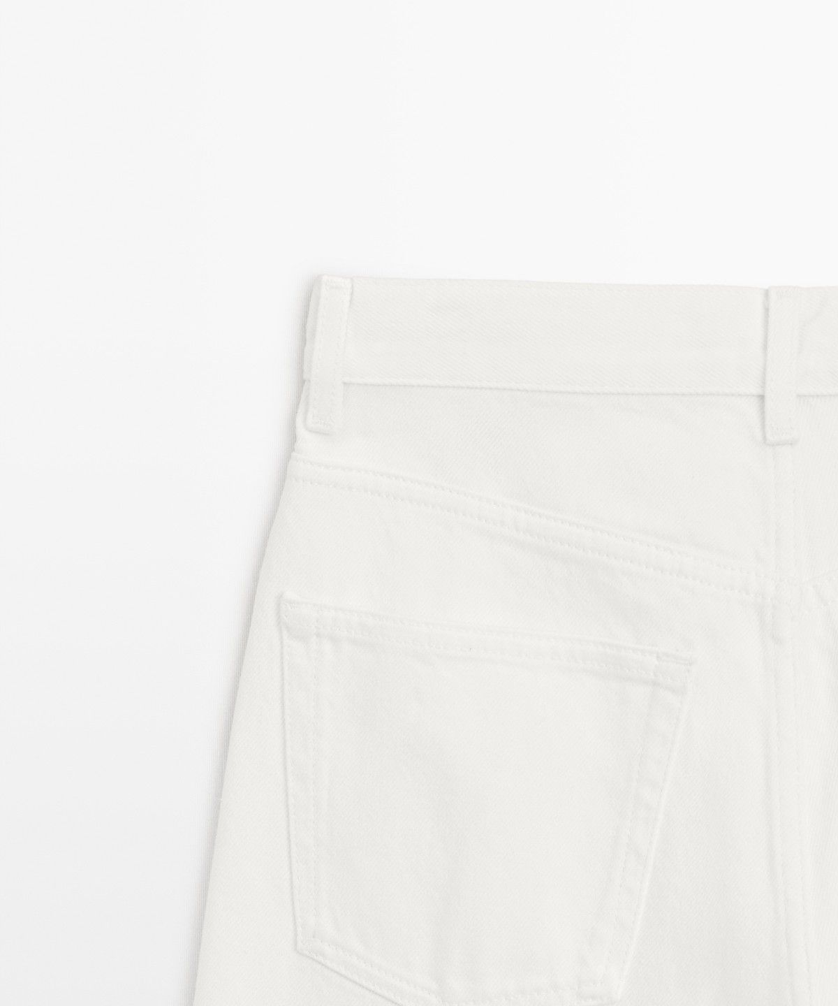 마시모두띠(MASSIMO DUTTI) 하이라이즈 와이드 레그 진