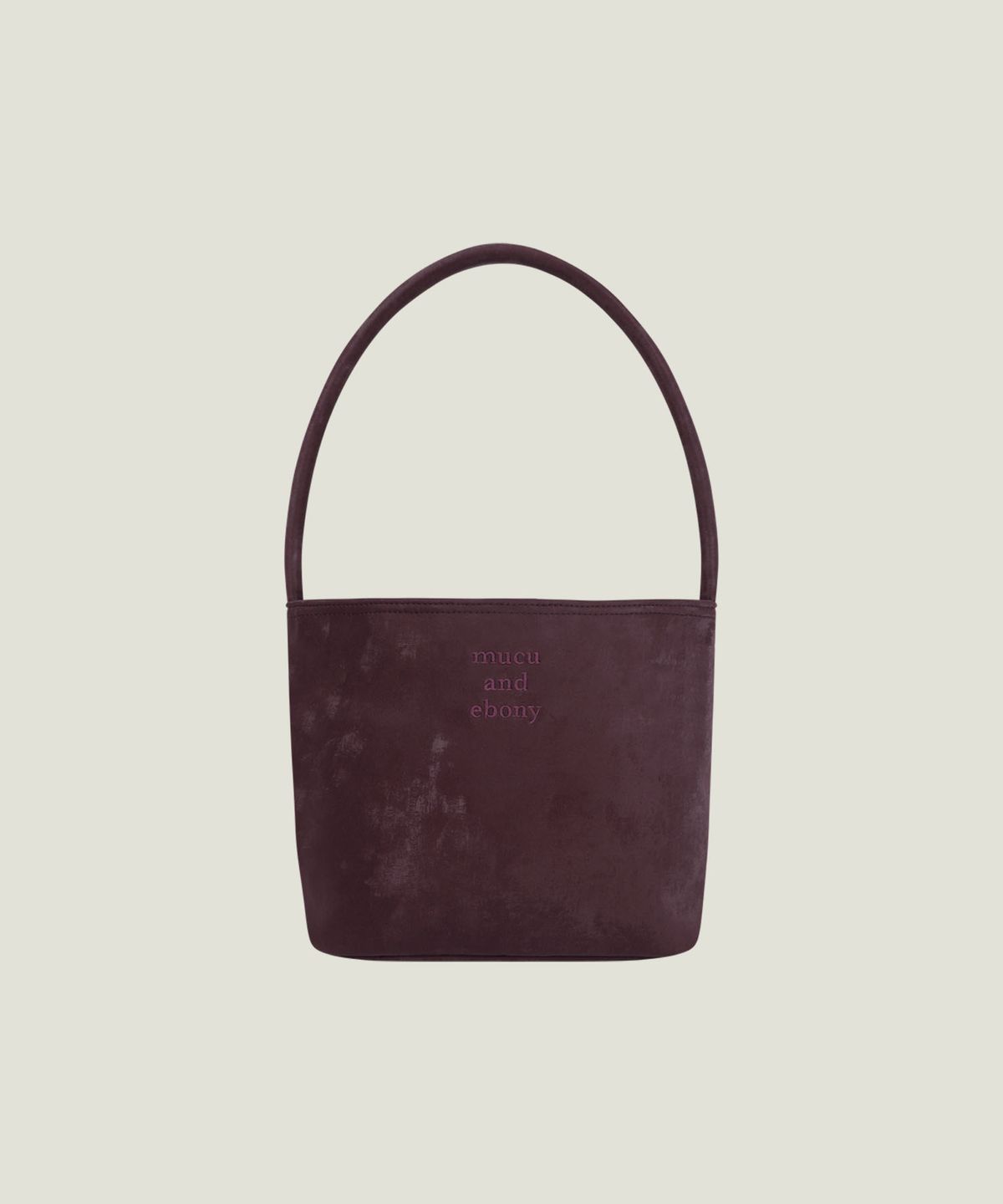 무쿠앤에보니(MUCU AND EBONY) Nearbreeze Bag _ Plum