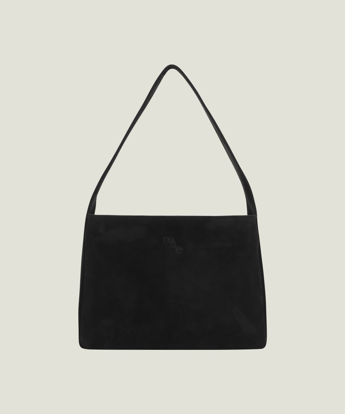 무쿠앤에보니(MUCU AND EBONY) Comfy Hobo Bag _ Suede Black
