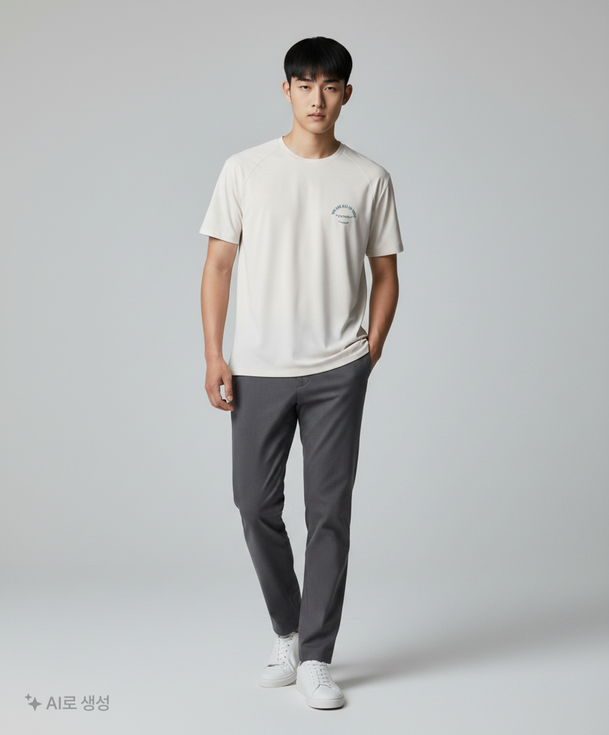 일꼬르소(IL CORSO) 플라워 아트웍 반팔 티셔츠 화이트 IETS4E413WT 00L