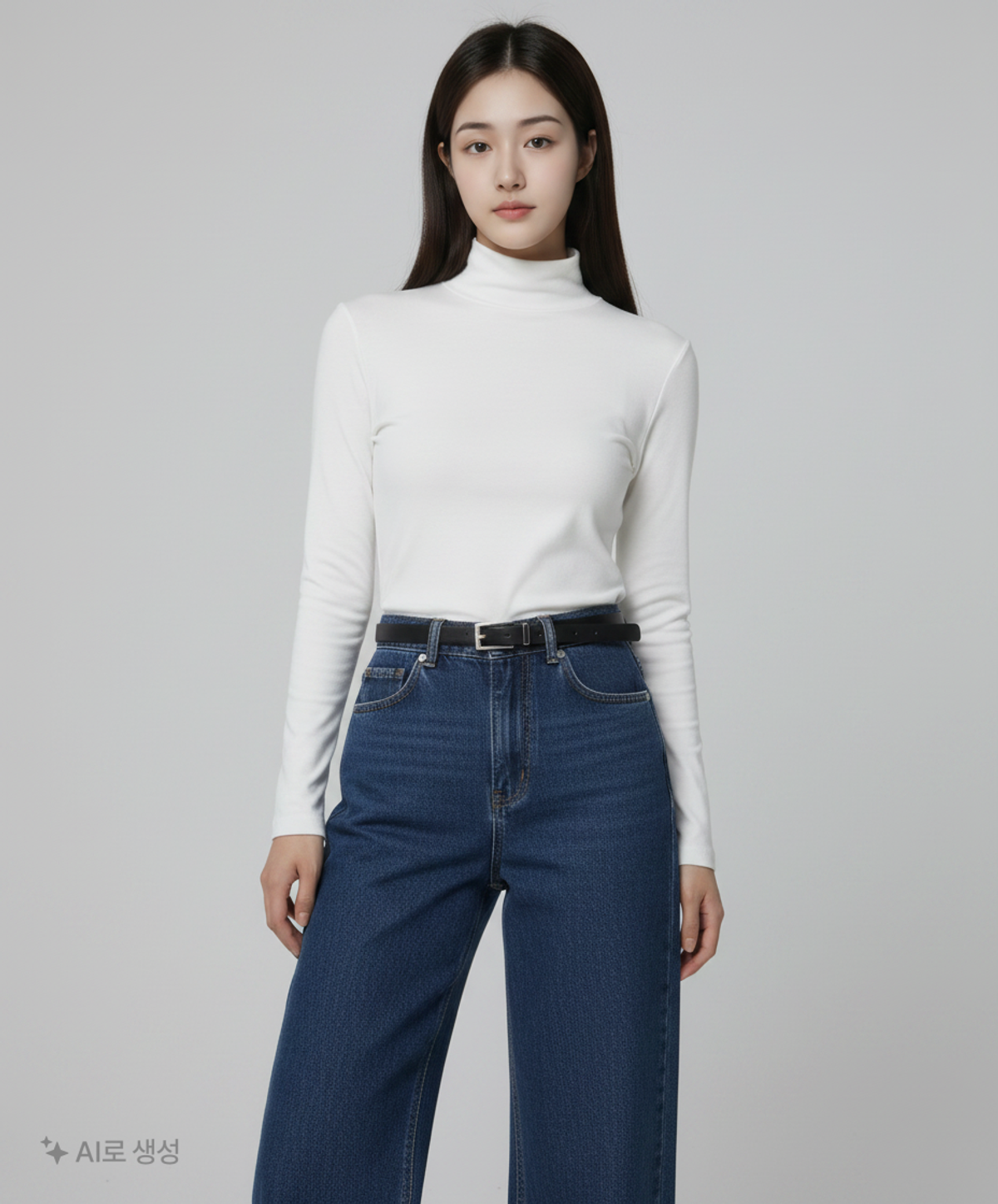 미쏘(MIXXO) 청/데님 팬츠 26