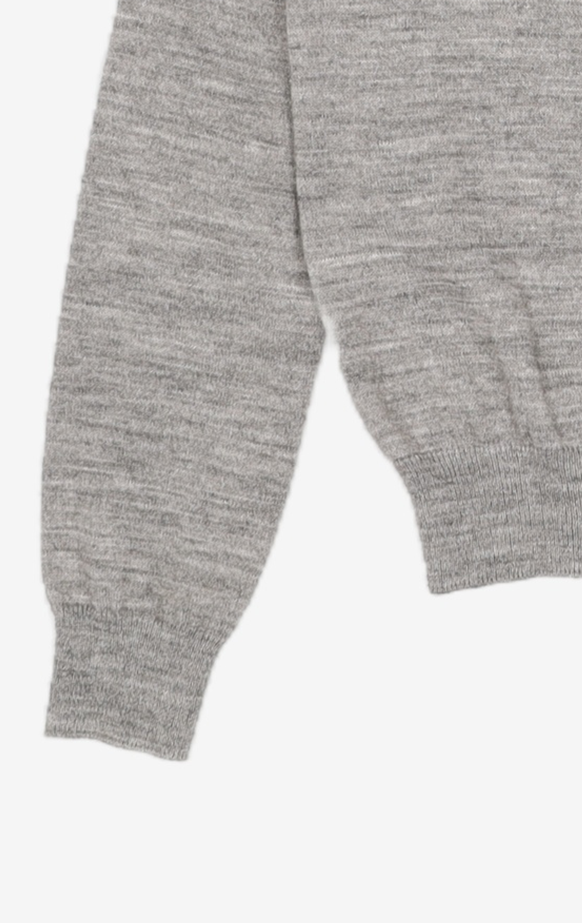 오아이오아이 컬렉션(OIOI COLLECTION) BASIC PATCH KNIT CARDIGAN (WOMEN) [GREY] FREE
