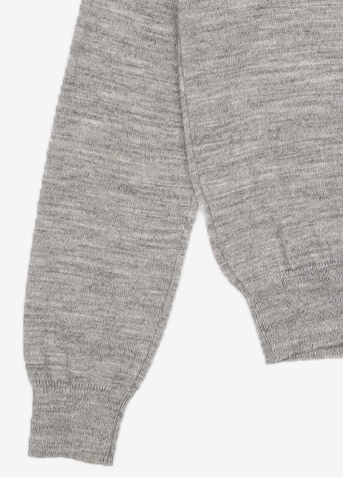 오아이오아이 컬렉션(OIOI COLLECTION) BASIC PATCH KNIT CARDIGAN (WOMEN) [GREY] FREE