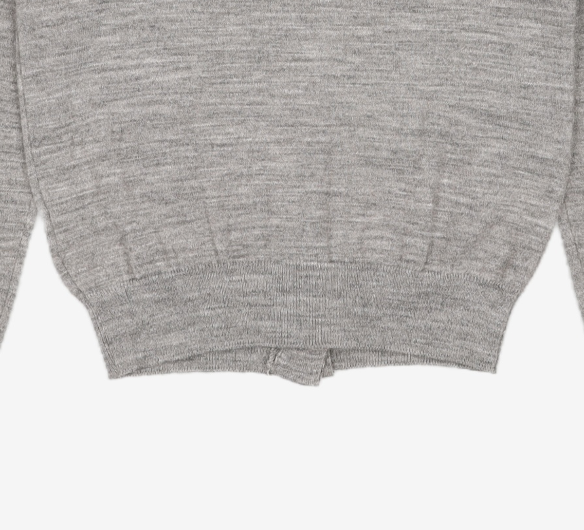 오아이오아이 컬렉션(OIOI COLLECTION) BASIC PATCH KNIT CARDIGAN (WOMEN) [GREY] FREE