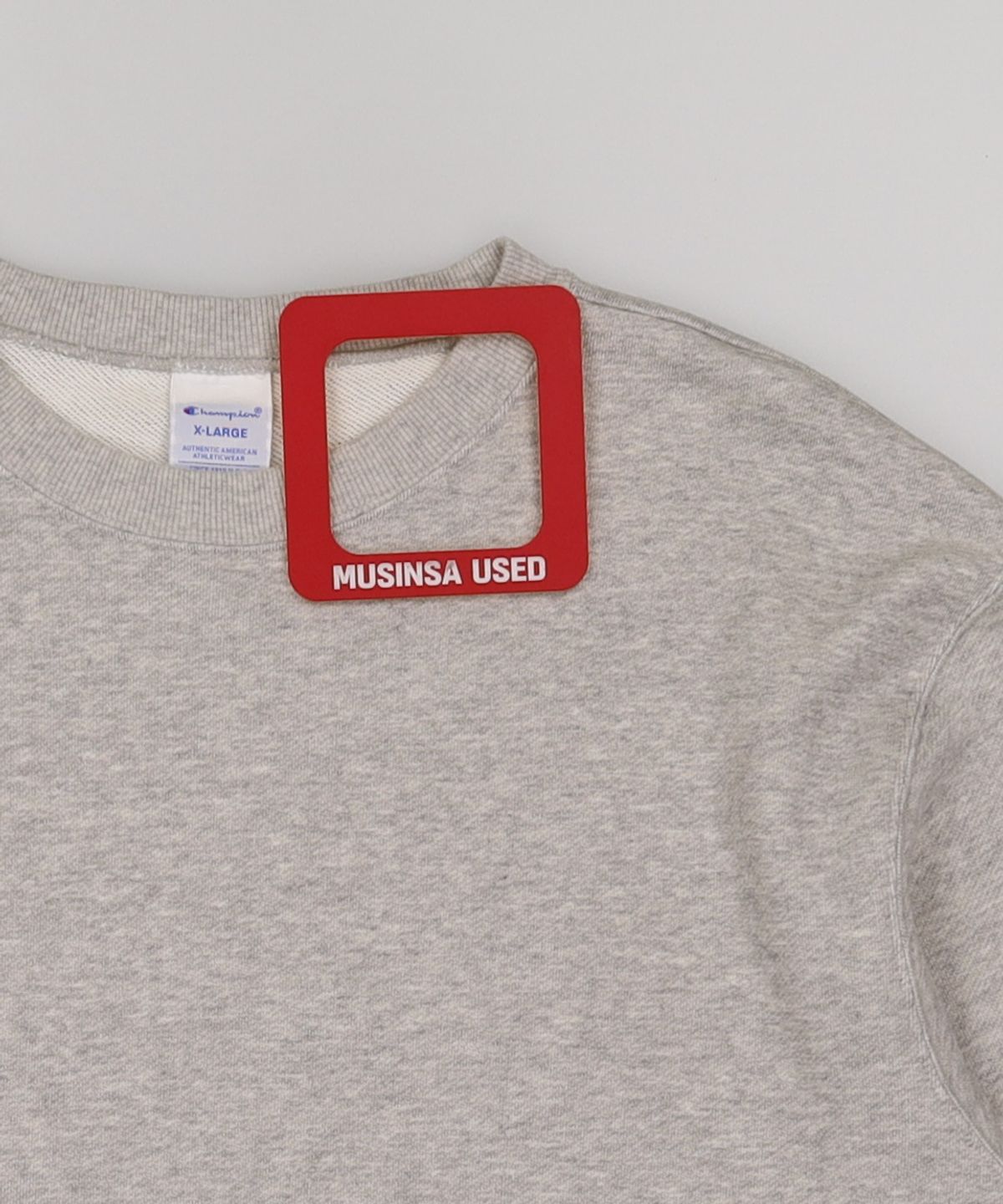 챔피온(CHAMPION) 루즈핏 크루넥 스웨트셔츠 Normal Grey XL
