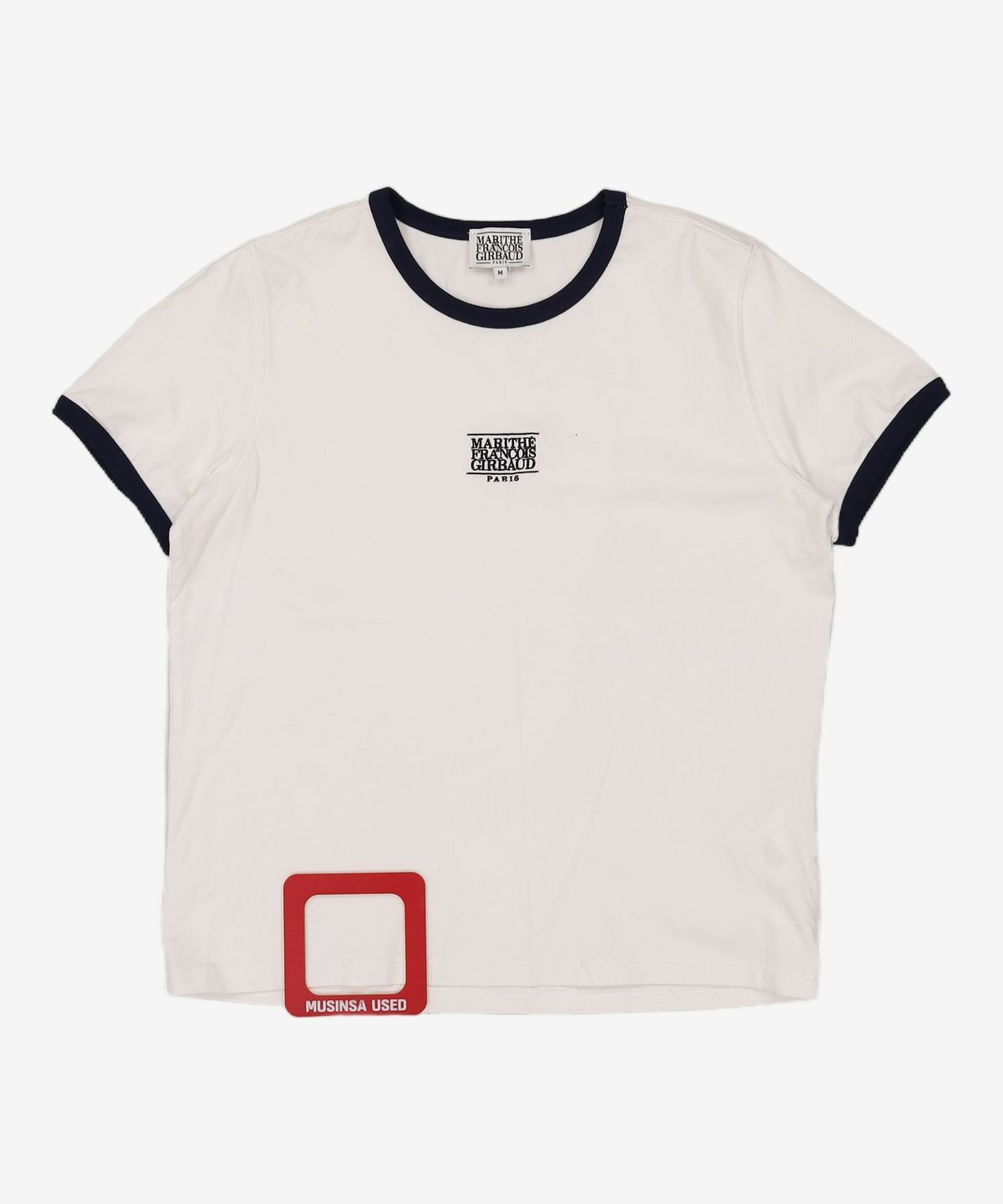 마리떼 프랑소와 저버(MARITHÉ + FRANҪOIS GIRBAUD) W CLASSIC LOGO RINGER TEE green M
