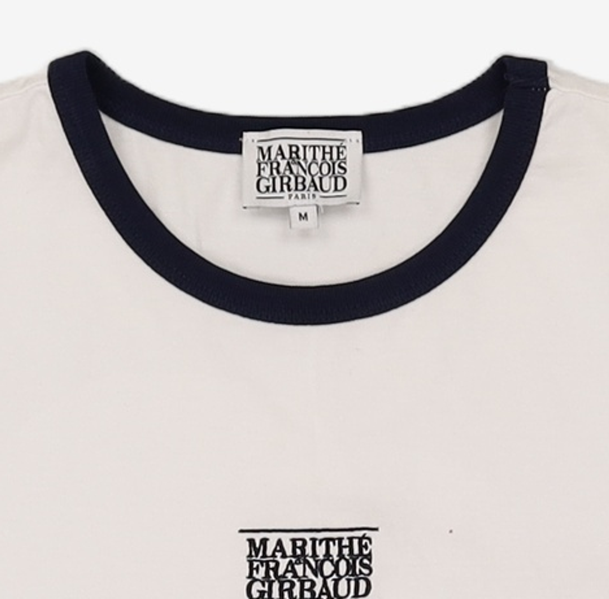 마리떼 프랑소와 저버(MARITHÉ + FRANҪOIS GIRBAUD) W CLASSIC LOGO RINGER TEE green M