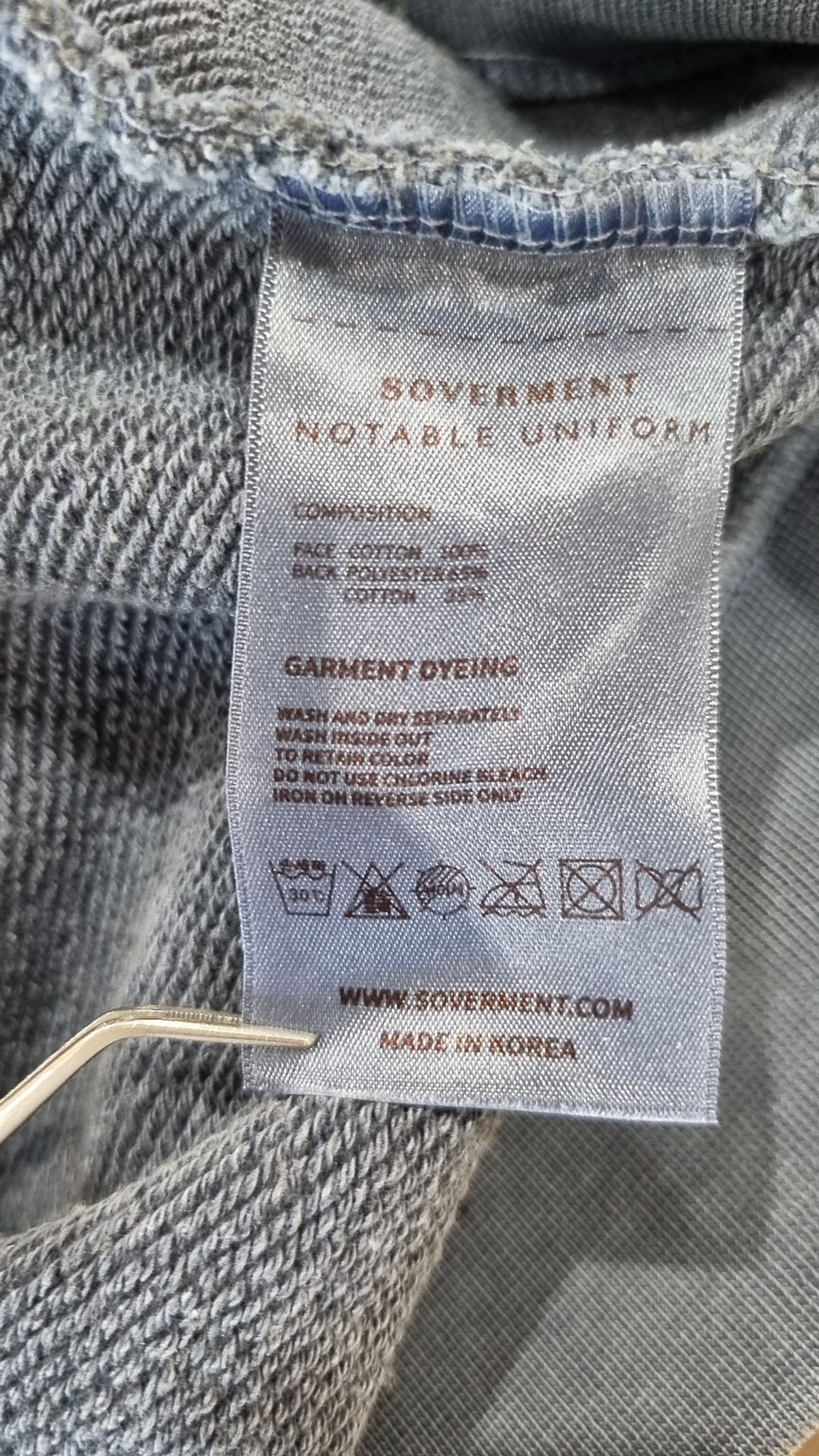 소버먼트(SOVERMENT) 맨투맨/스웨트셔츠 L