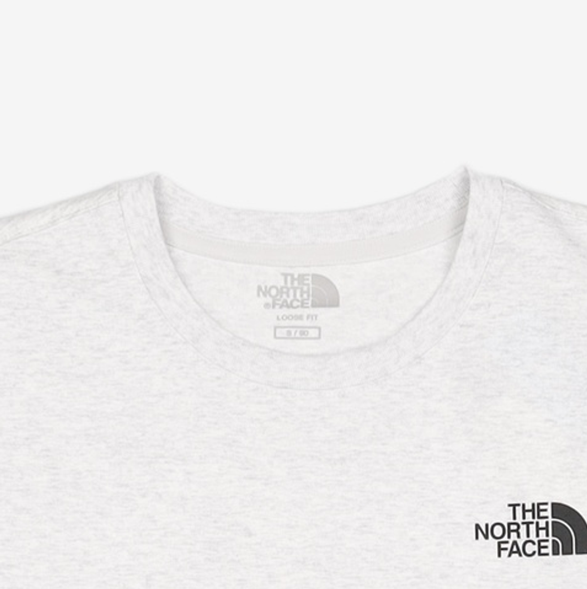 노스페이스(THE NORTH FACE) NT7UR09K 플라워 스프레이 반팔 라운드티 OATMEAL S