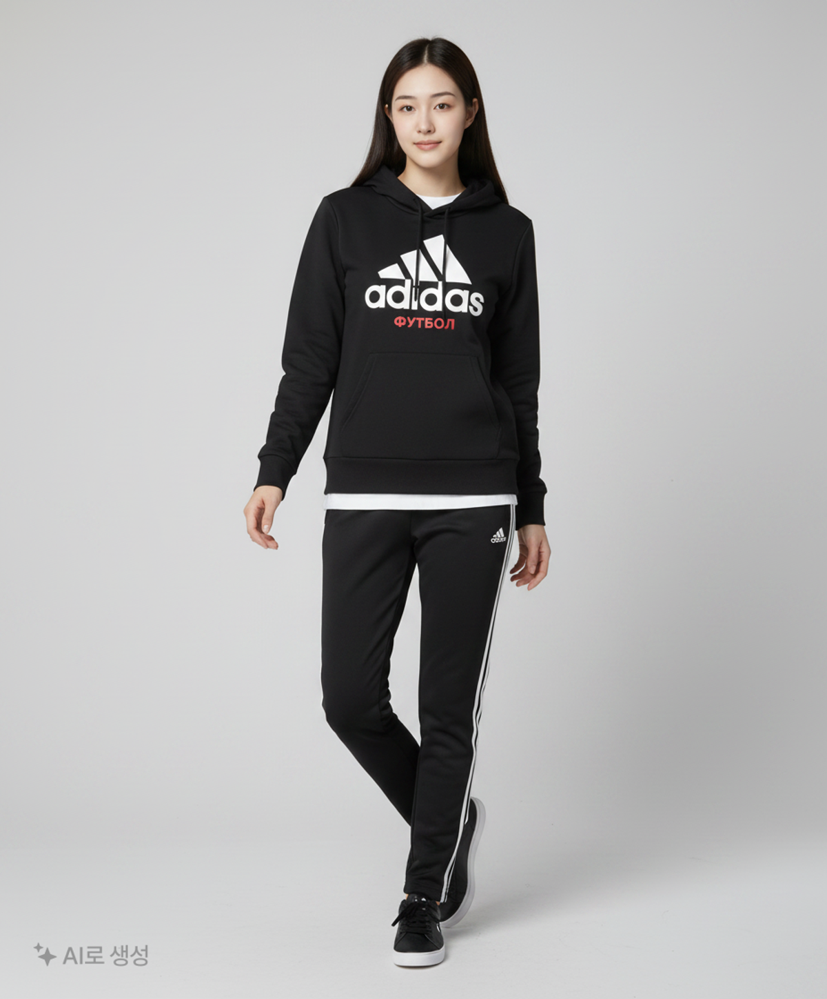 아디다스(ADIDAS) 후드 티셔츠 M