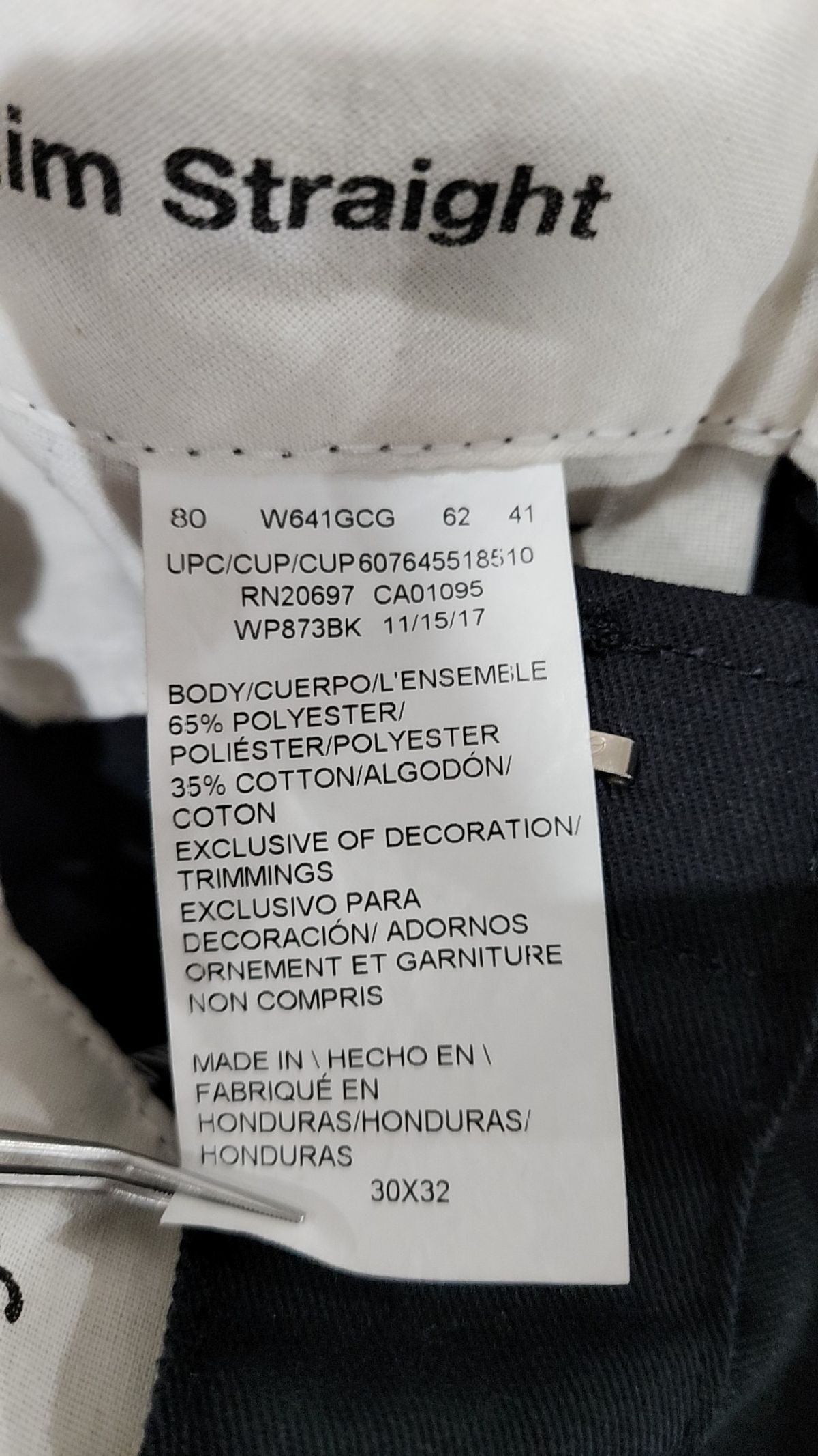 디키즈(DICKIES) 코튼 팬츠 W30/L32
