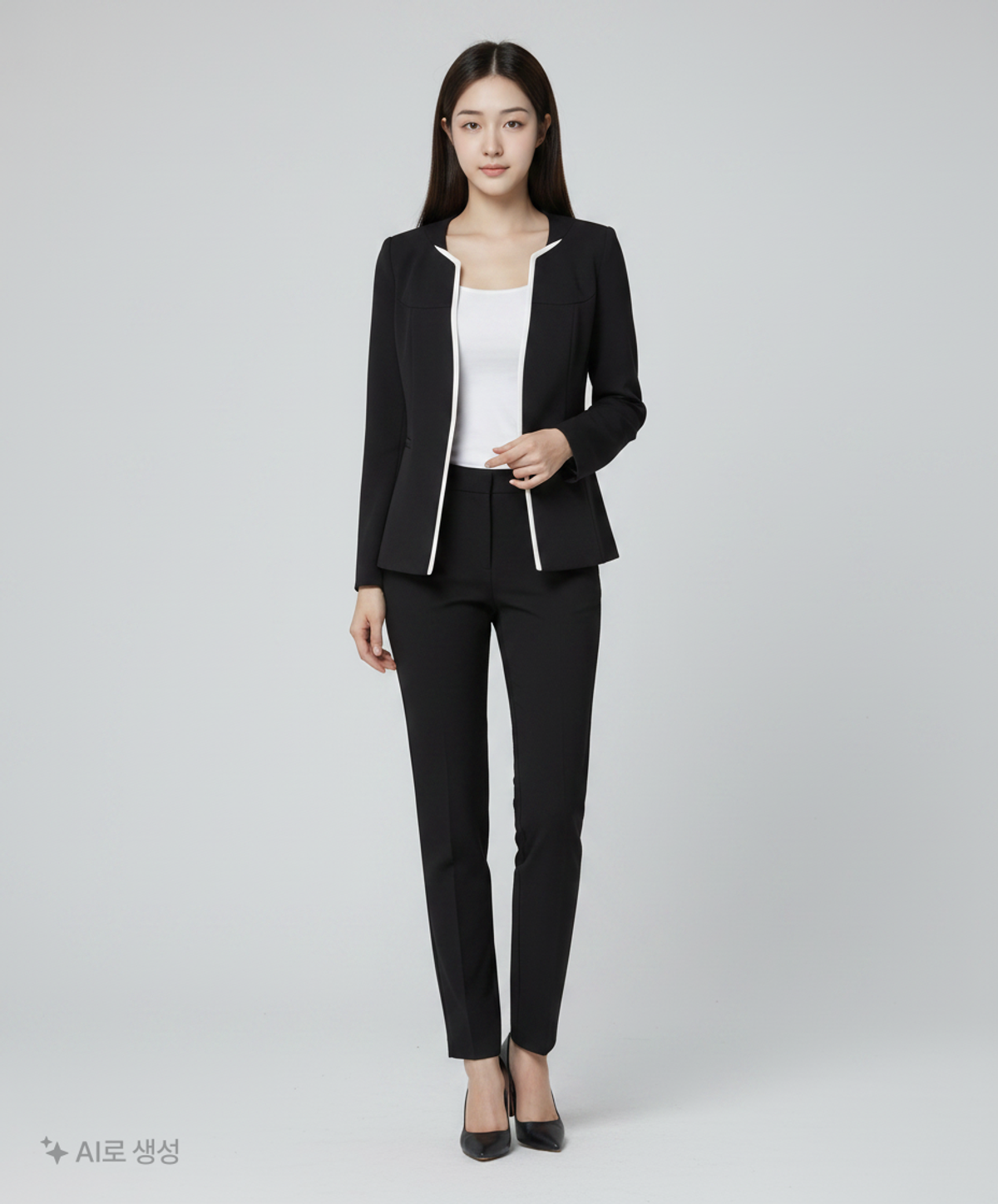 라인(LINE) 슈트/블레이저 재킷 2(85-90-160)