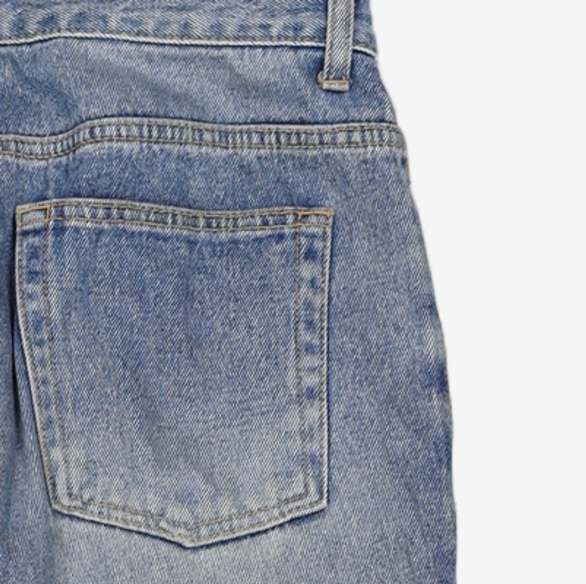 오더아카이브(ORDER ARCHIVE) Minimal wide jeans - 워시드블루 32