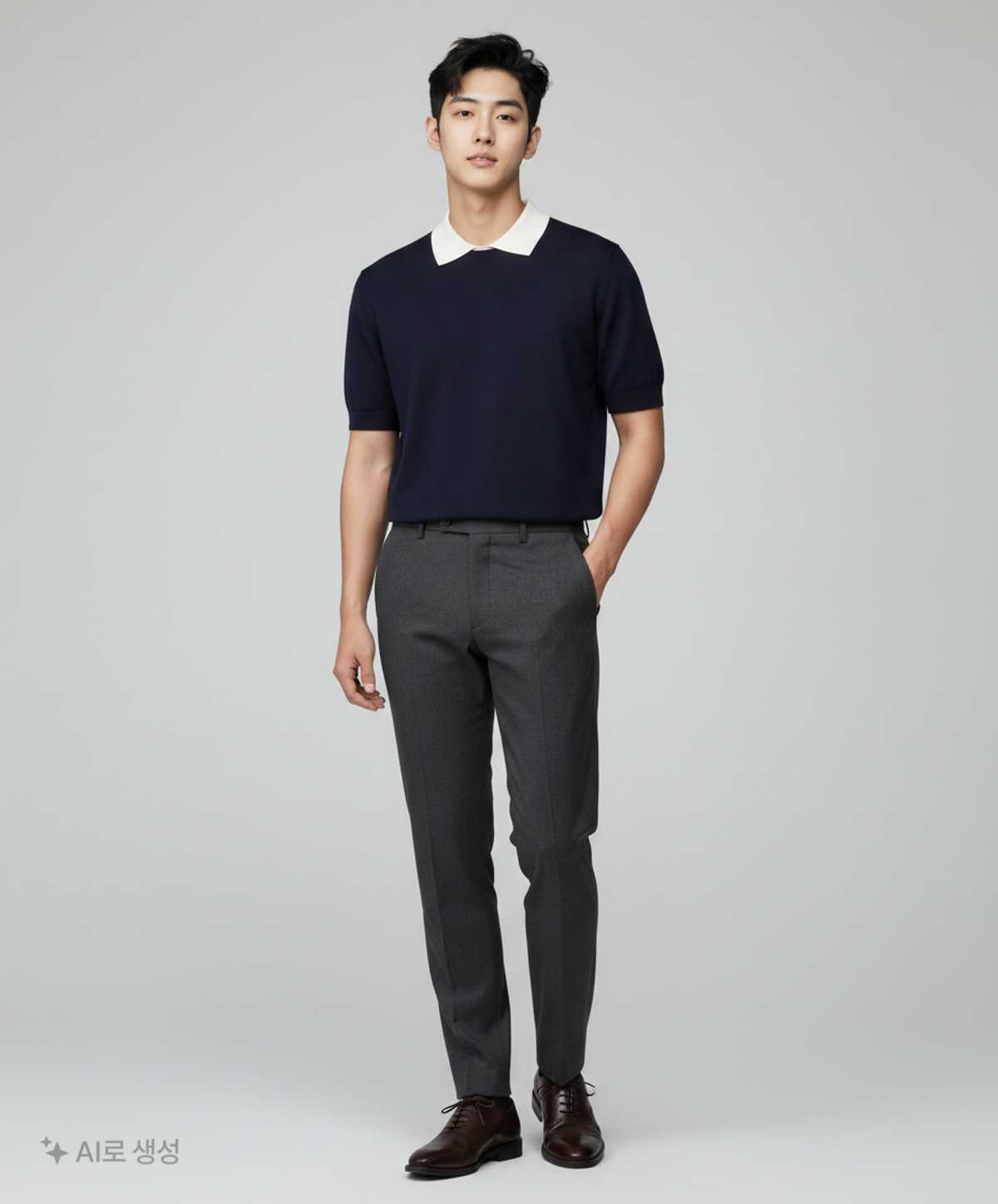 스파오(SPAO) 피케/카라 티셔츠 L