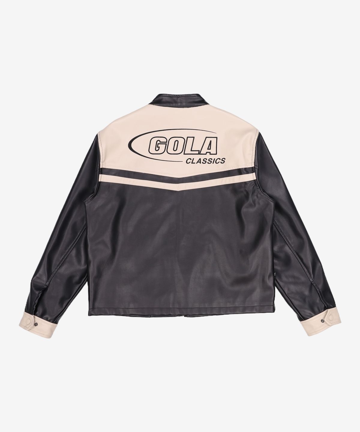 골라(GOLA) LEATHER BIKER JACKET [3 COLOR] M