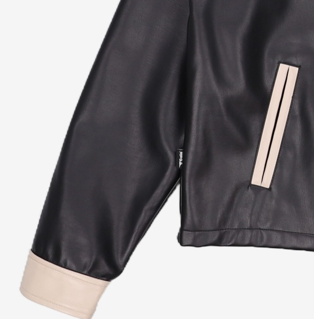 골라(GOLA) LEATHER BIKER JACKET [3 COLOR] M