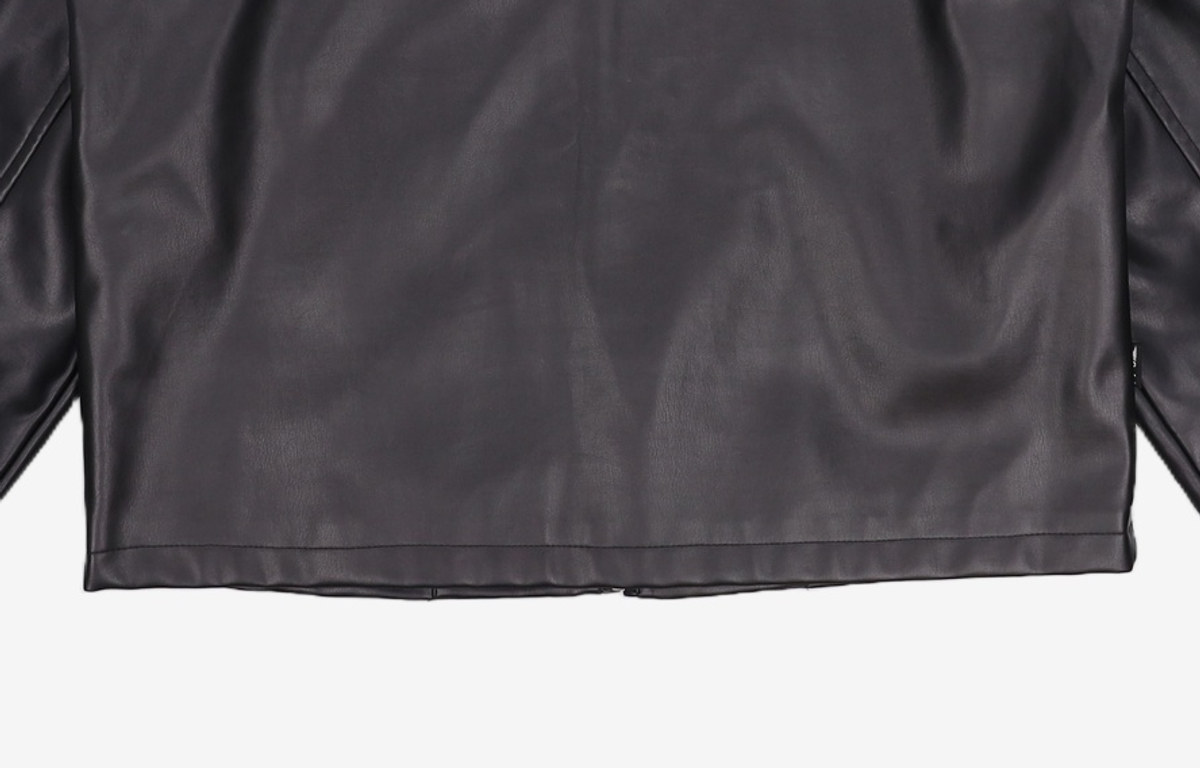 골라(GOLA) LEATHER BIKER JACKET [3 COLOR] M