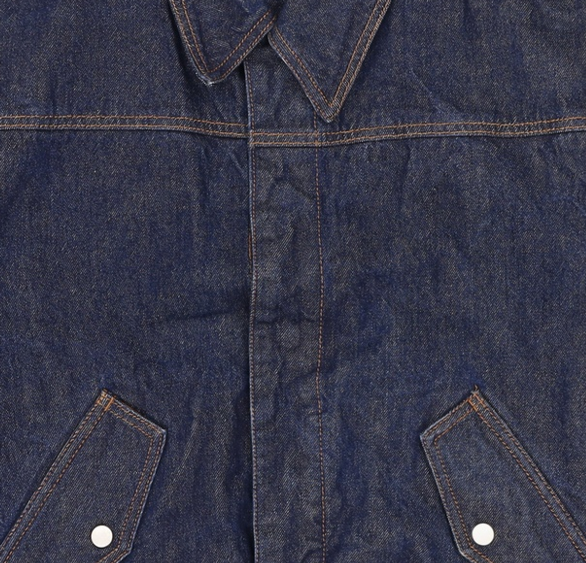 86로드(86ROAD) HIDDEN SNAP DENIM BLOUSON JACKET INDIGO L