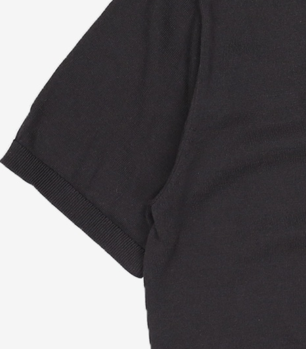 다이브인(DIVEIN) LOUNGE COTTON KNIT T-SHIRTS (BLACK) 2