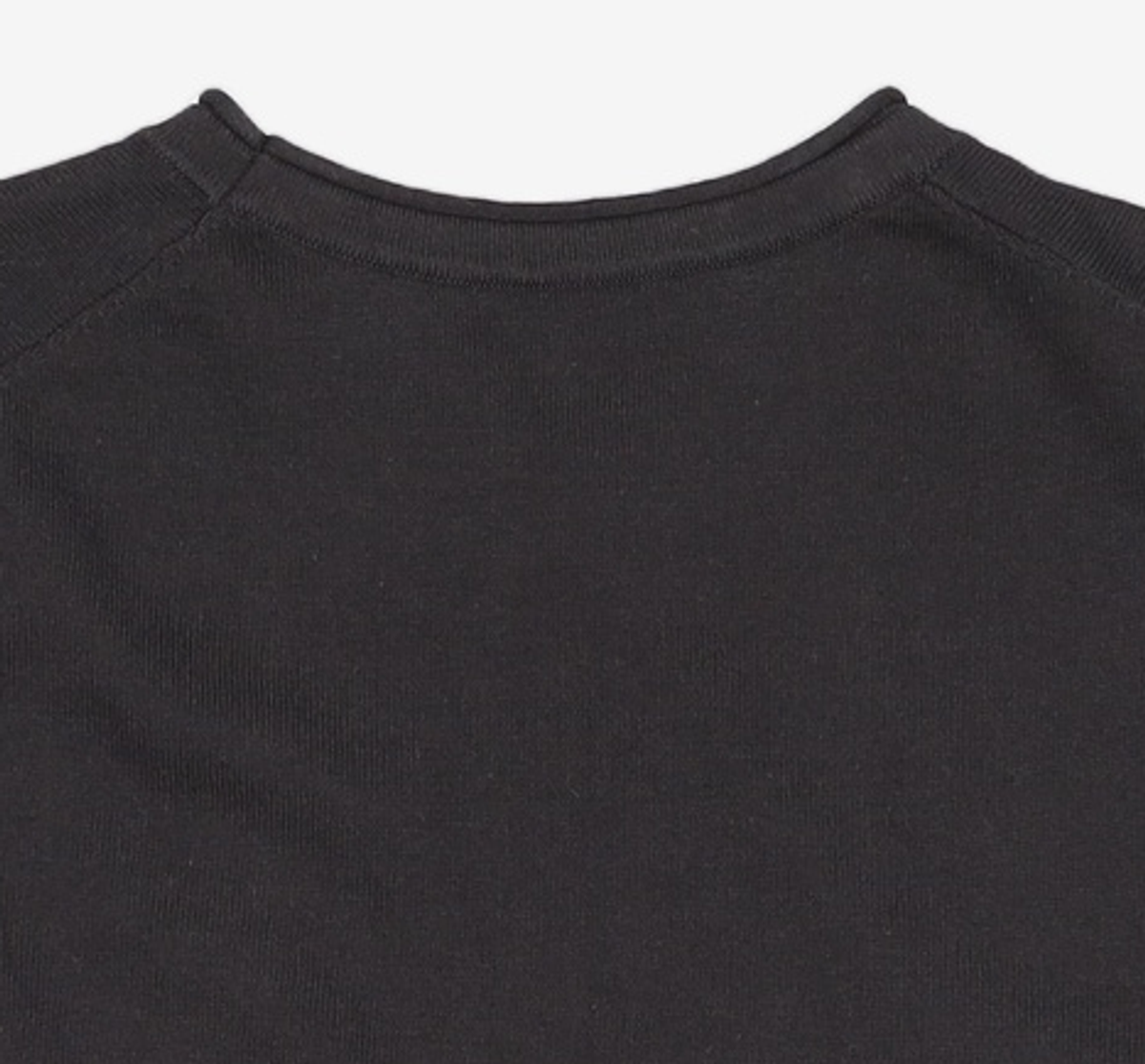 다이브인(DIVEIN) LOUNGE COTTON KNIT T-SHIRTS (BLACK) 2
