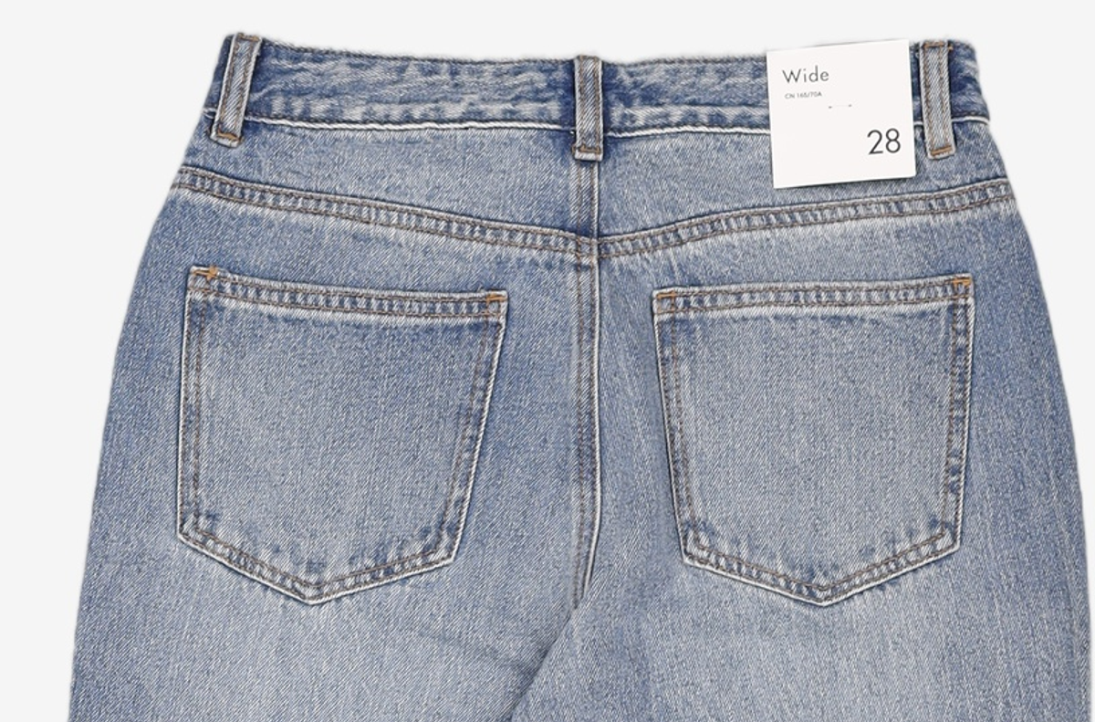 미쏘(MIXXO) 청/데님 팬츠 28