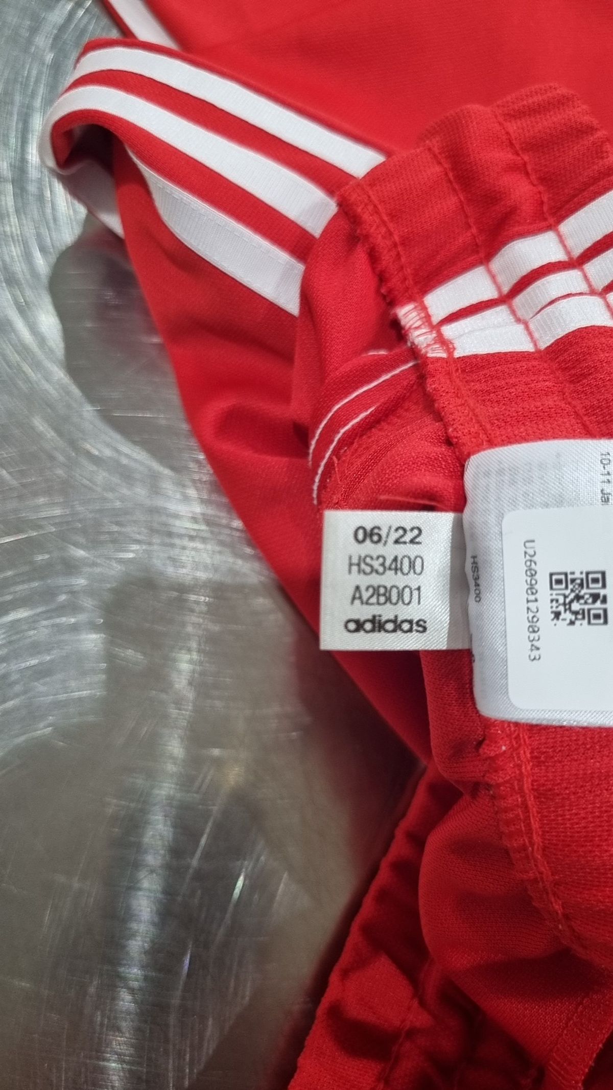 아디다스(ADIDAS) 3S 팬츠 - 레드 / HS3400 L