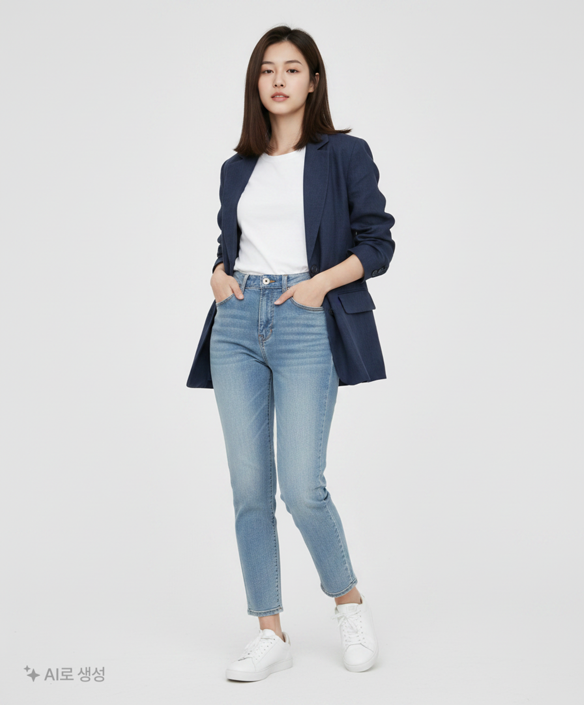 리(LEE) 청/데님 팬츠 26