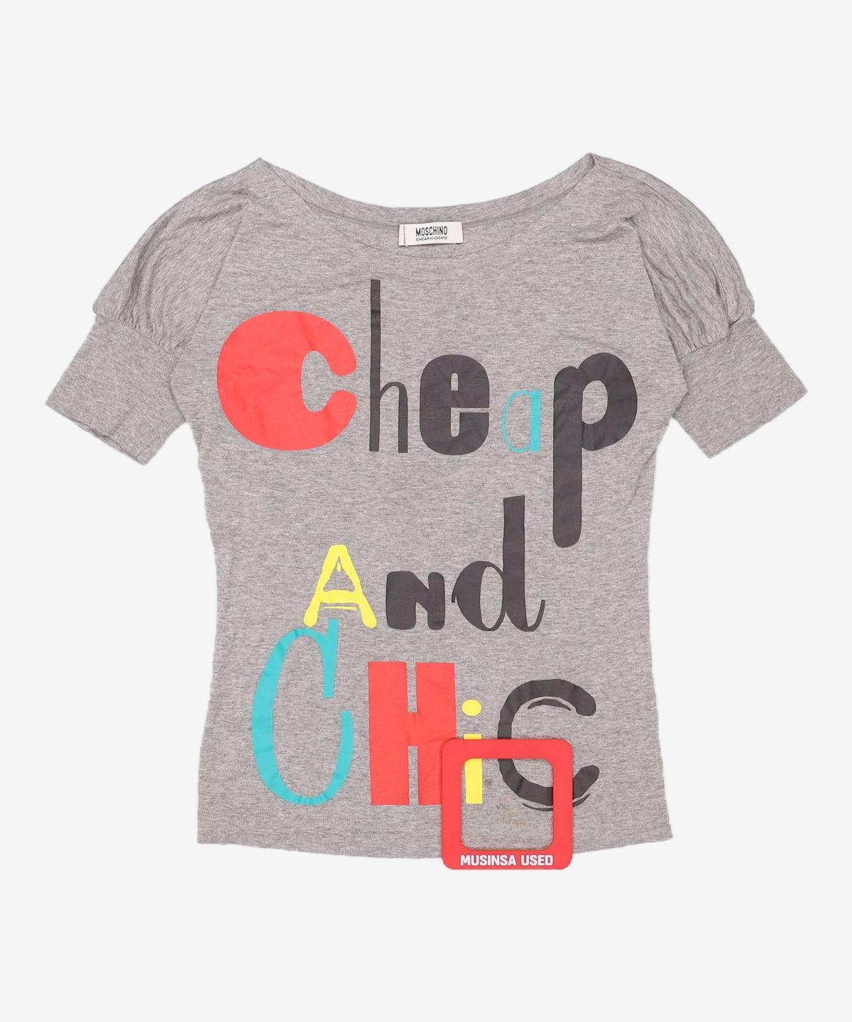 모스키노칩앤시크(MOSCHINO CHEAP AND CHIC) 반소매 티셔츠 82/155