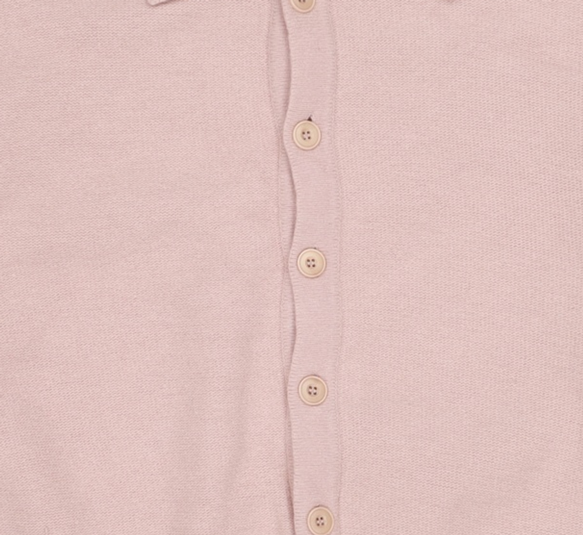 라그랑지(LAGRANGE) WOOL CASH COLLAR KNIT CARDIGAN PALE PINK L