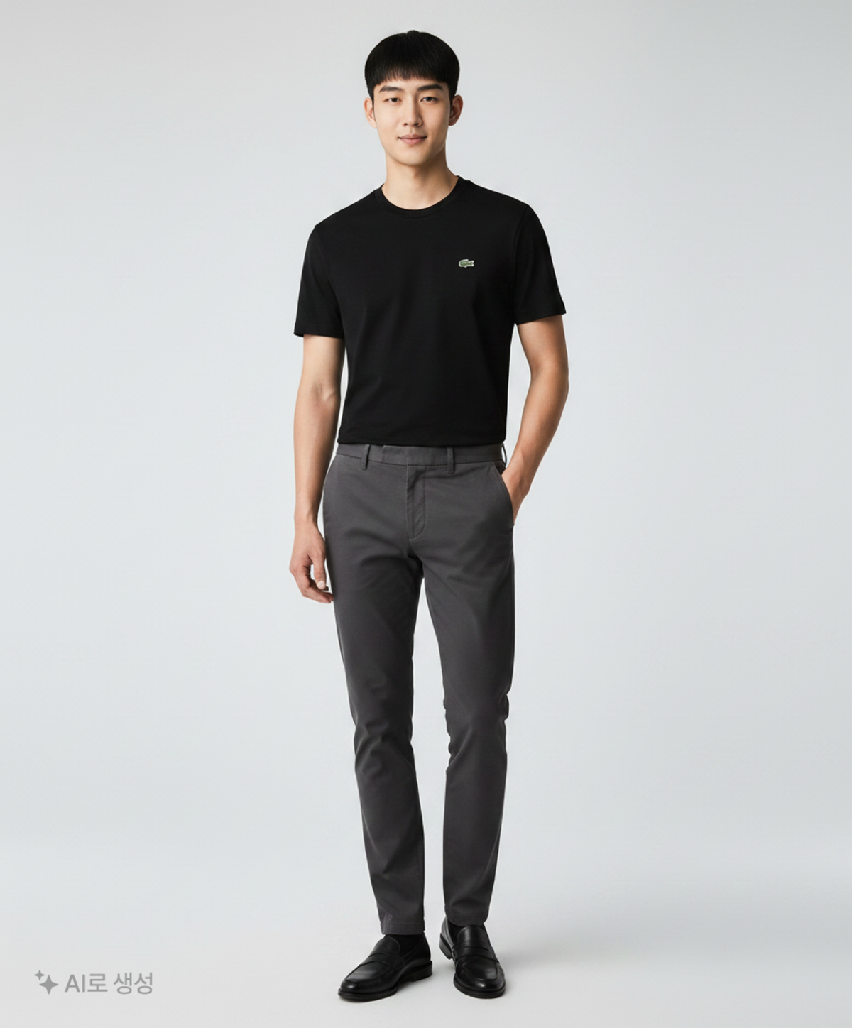 라코스테(LACOSTE) 남성 라운드 반팔 티셔츠 TH880E-51G 031 4