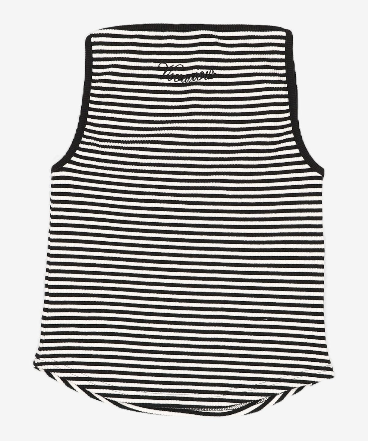 비바셔스(VIVACIOUS) Sus Boatneck Stripe Sleeveless BLACK S