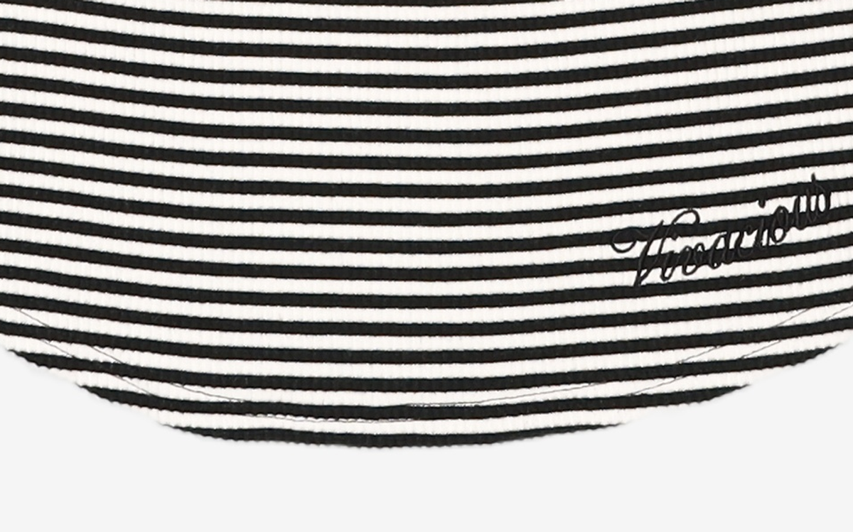 비바셔스(VIVACIOUS) Sus Boatneck Stripe Sleeveless BLACK S