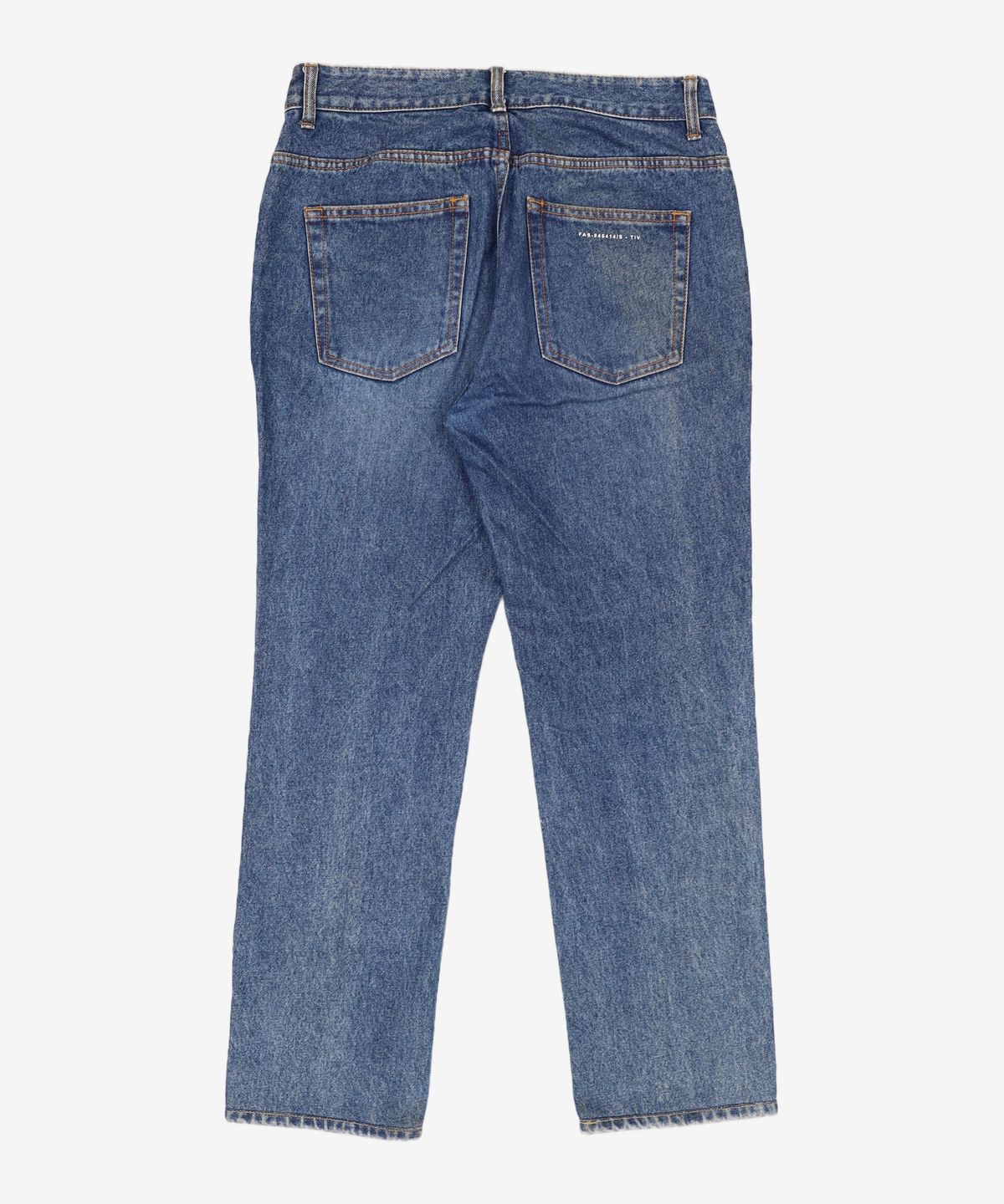 페이탈리즘(FATALISM) #0212 Orient blue straight fit 46